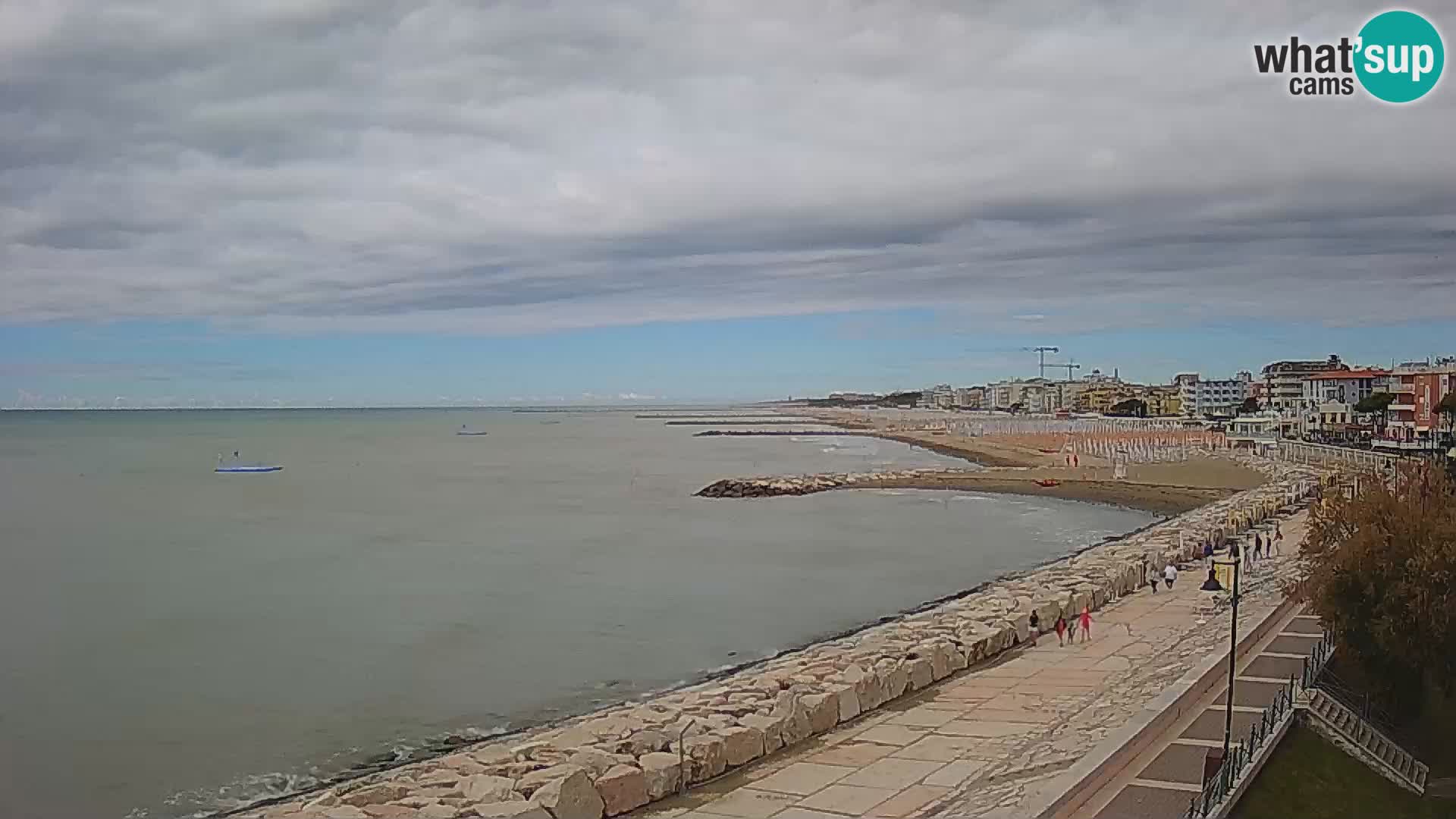 Webcam Caorle Ponente – View from Marinai di Caorle