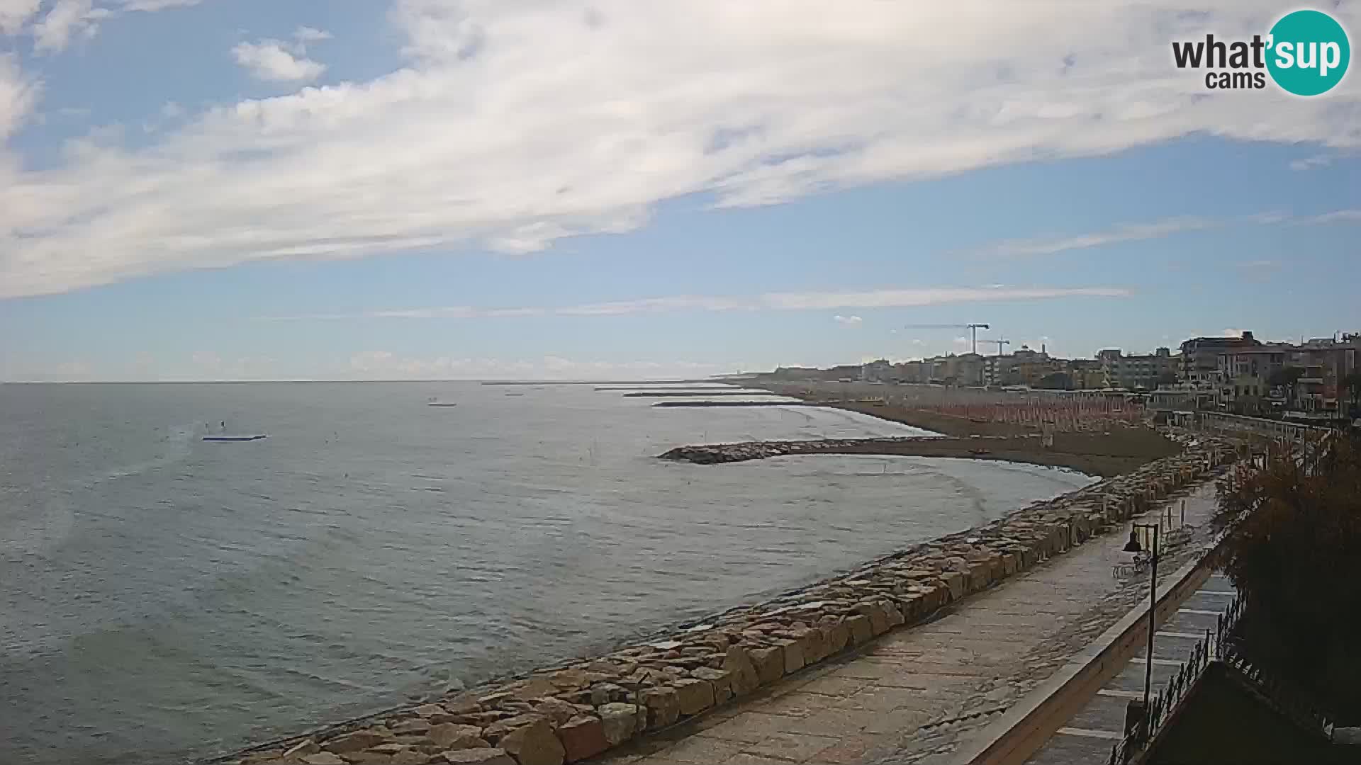 Webcam Caorle Ponente – View from Marinai di Caorle