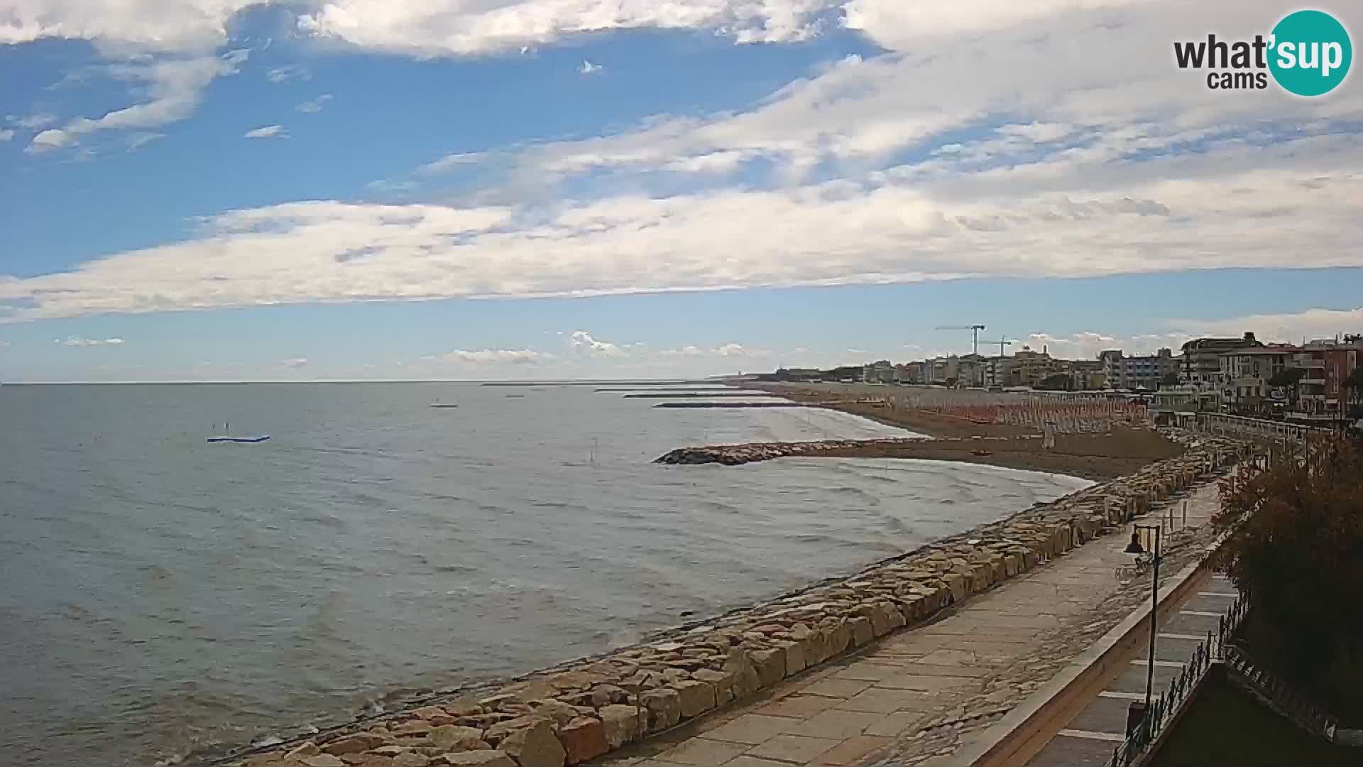 Webcam Caorle Ponente – View from Marinai di Caorle