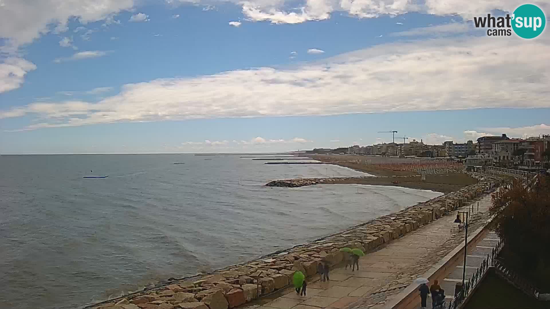 Webcam Caorle Ponente – View from Marinai di Caorle