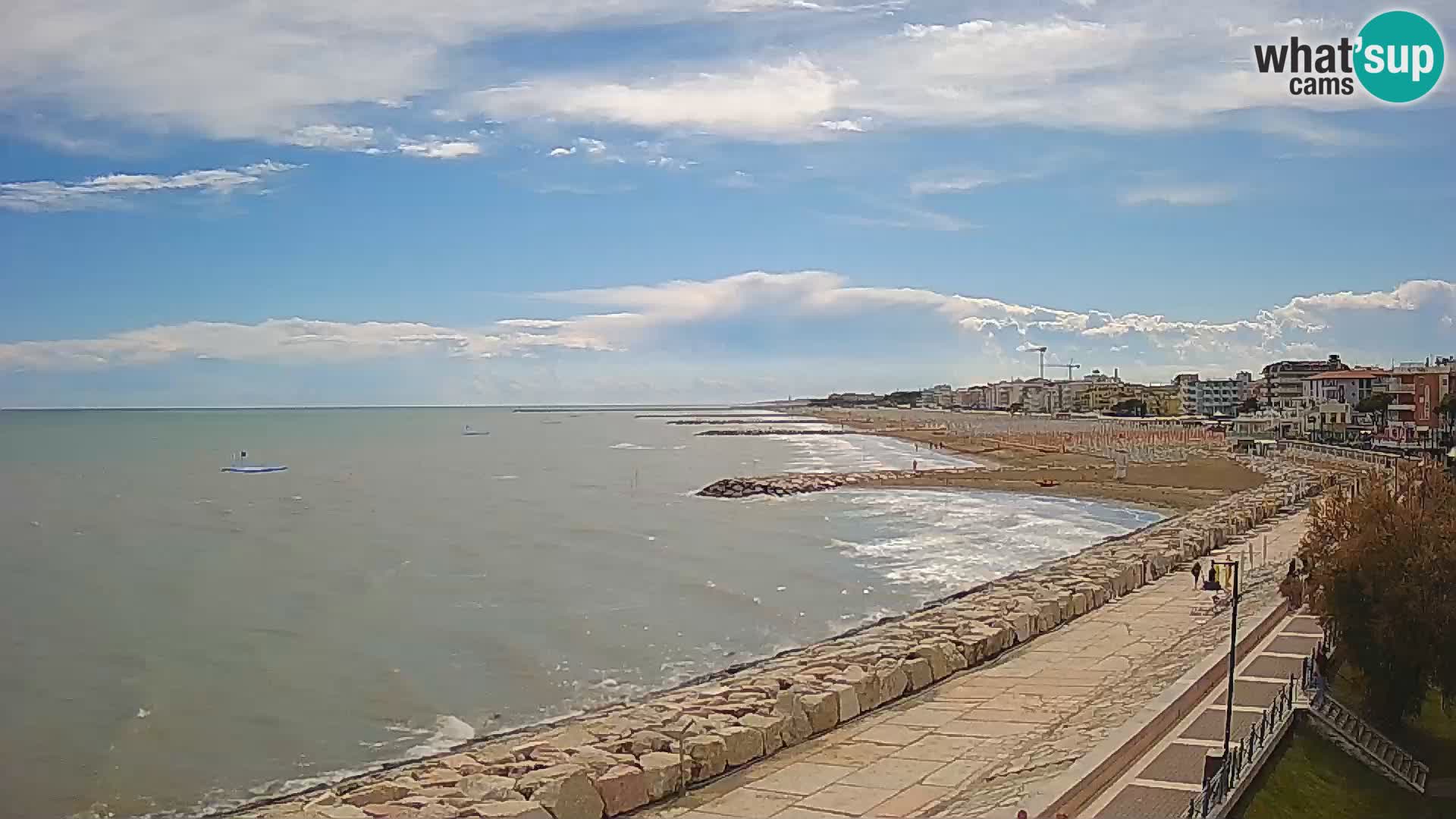 Webcam Caorle Ponente – panorama dall’ASS. Marinai di Caorle