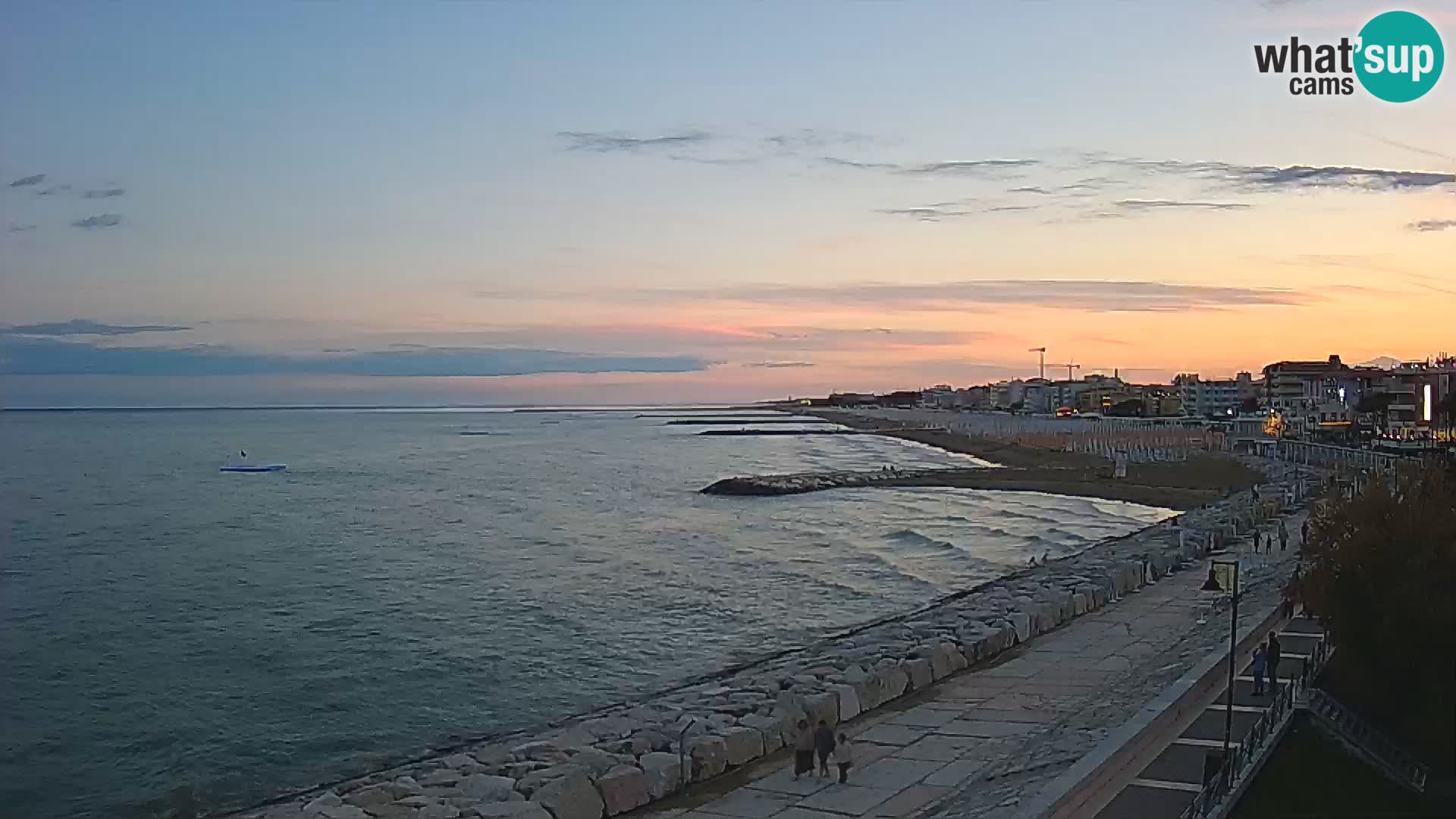 Webcam Caorle Ponente – View from Marinai di Caorle