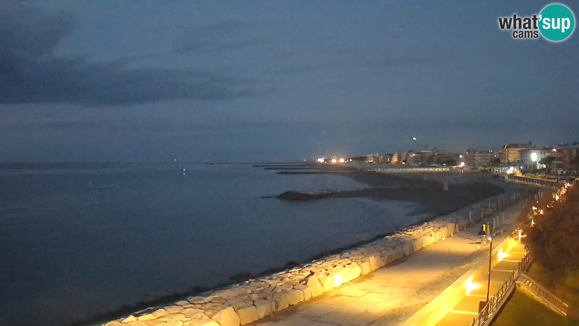 Webcam Caorle Ponente – panorama dall’ASS. Marinai di Caorle