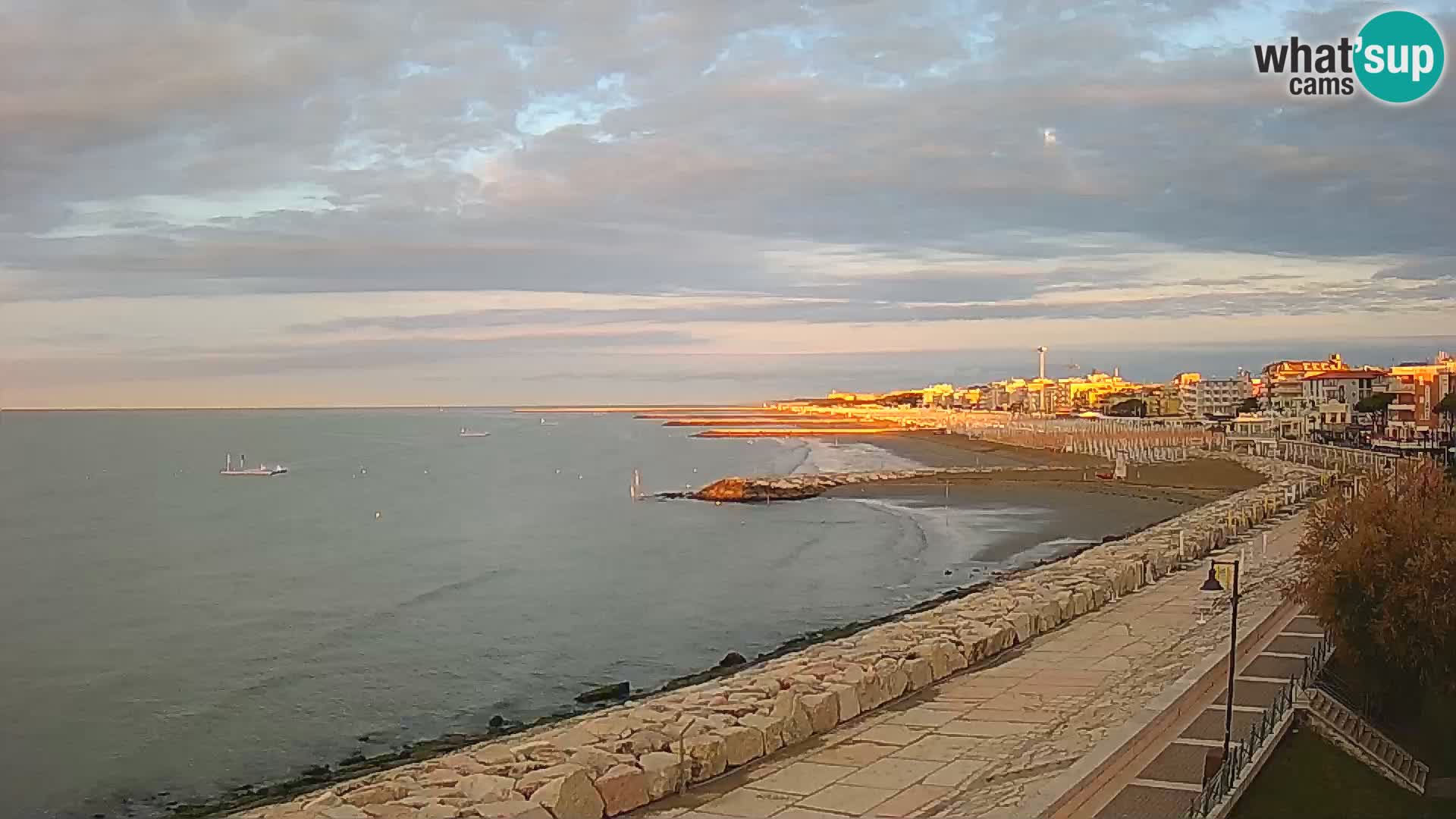 Kamera Caorle Ponente – Pogled iz “Marinai di Caorle”