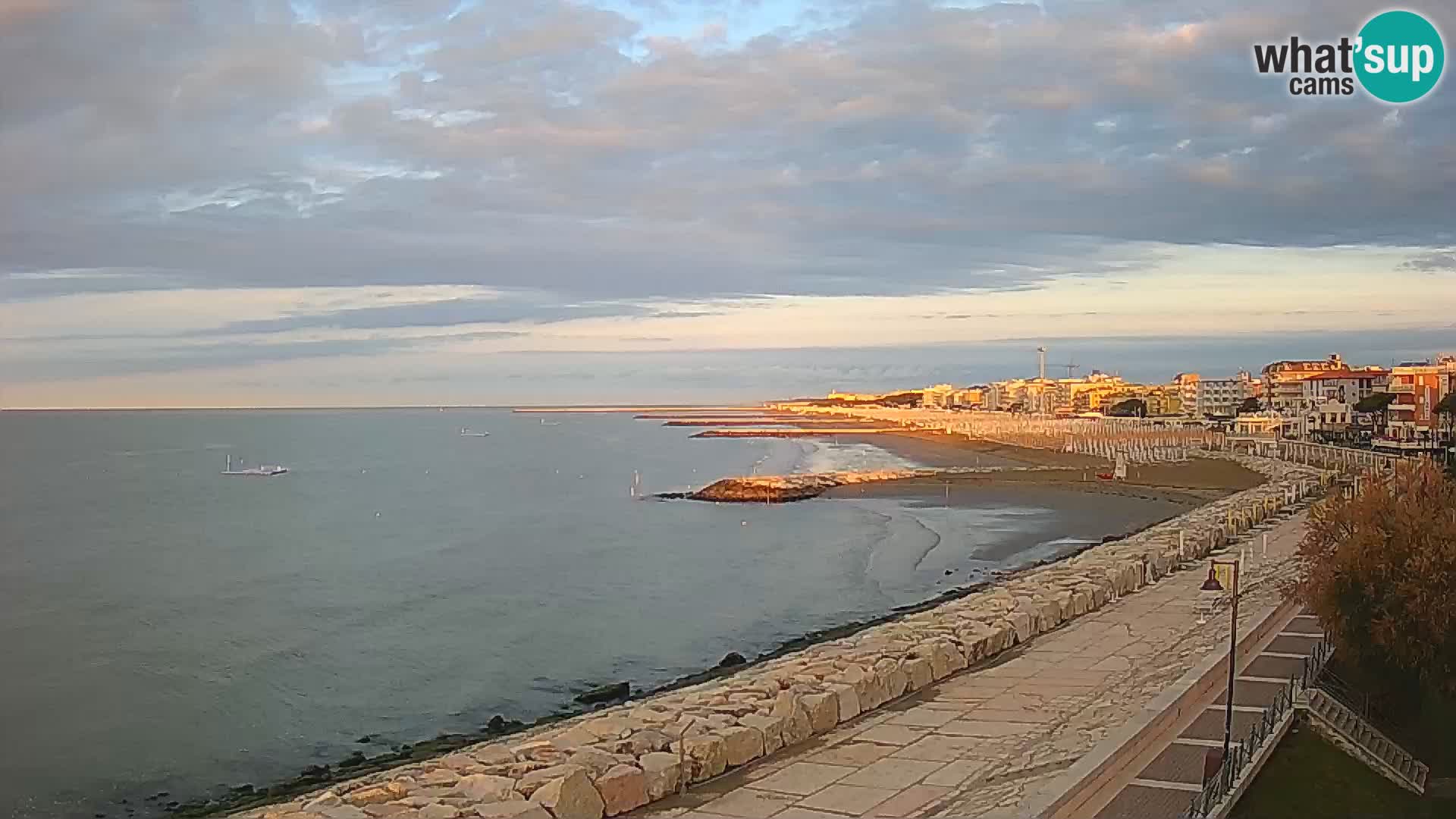 Kamera Caorle Ponente – Pogled iz “Marinai di Caorle”