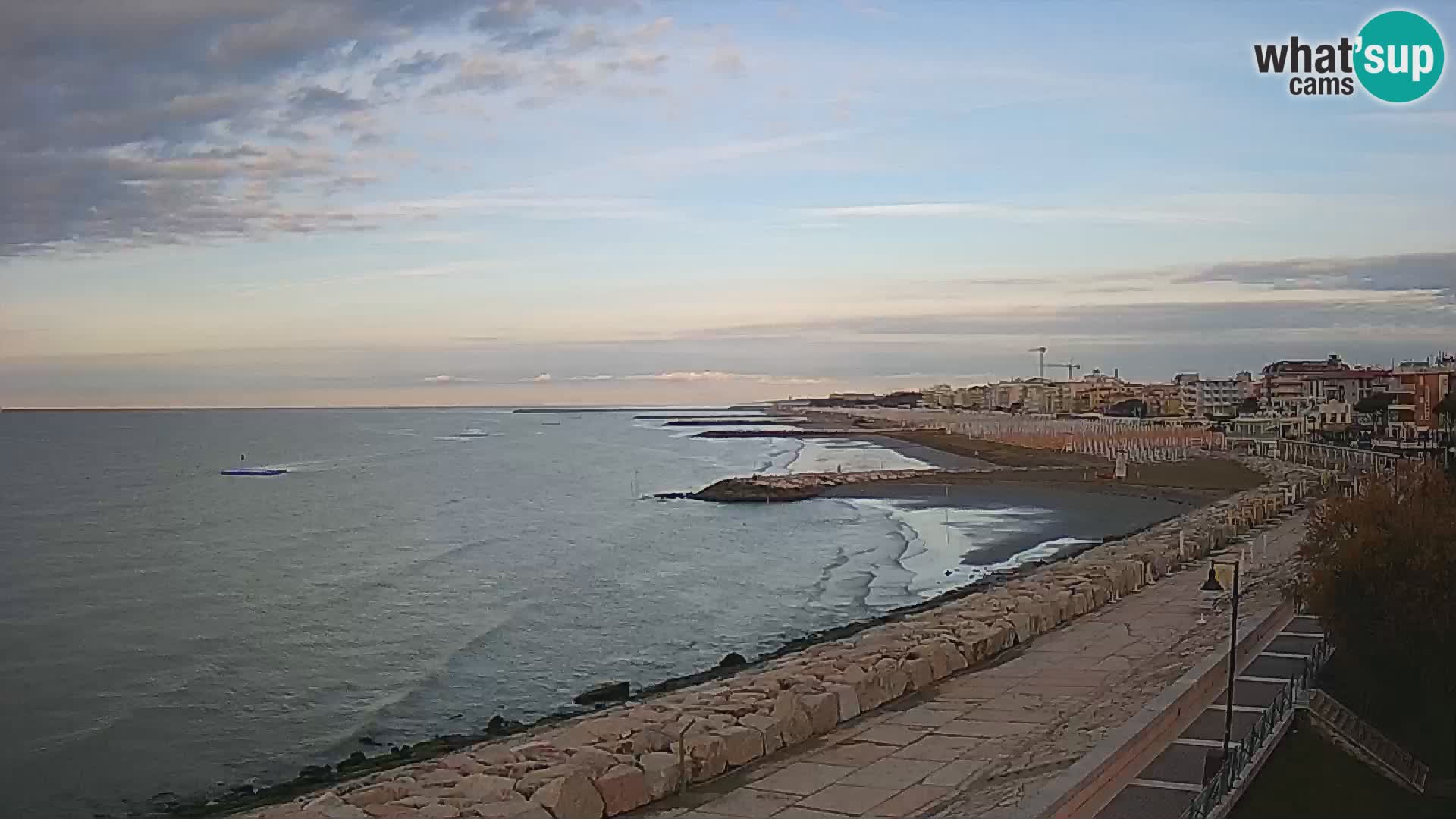 Webcam Caorle Ponente – panorama dall’ASS. Marinai di Caorle