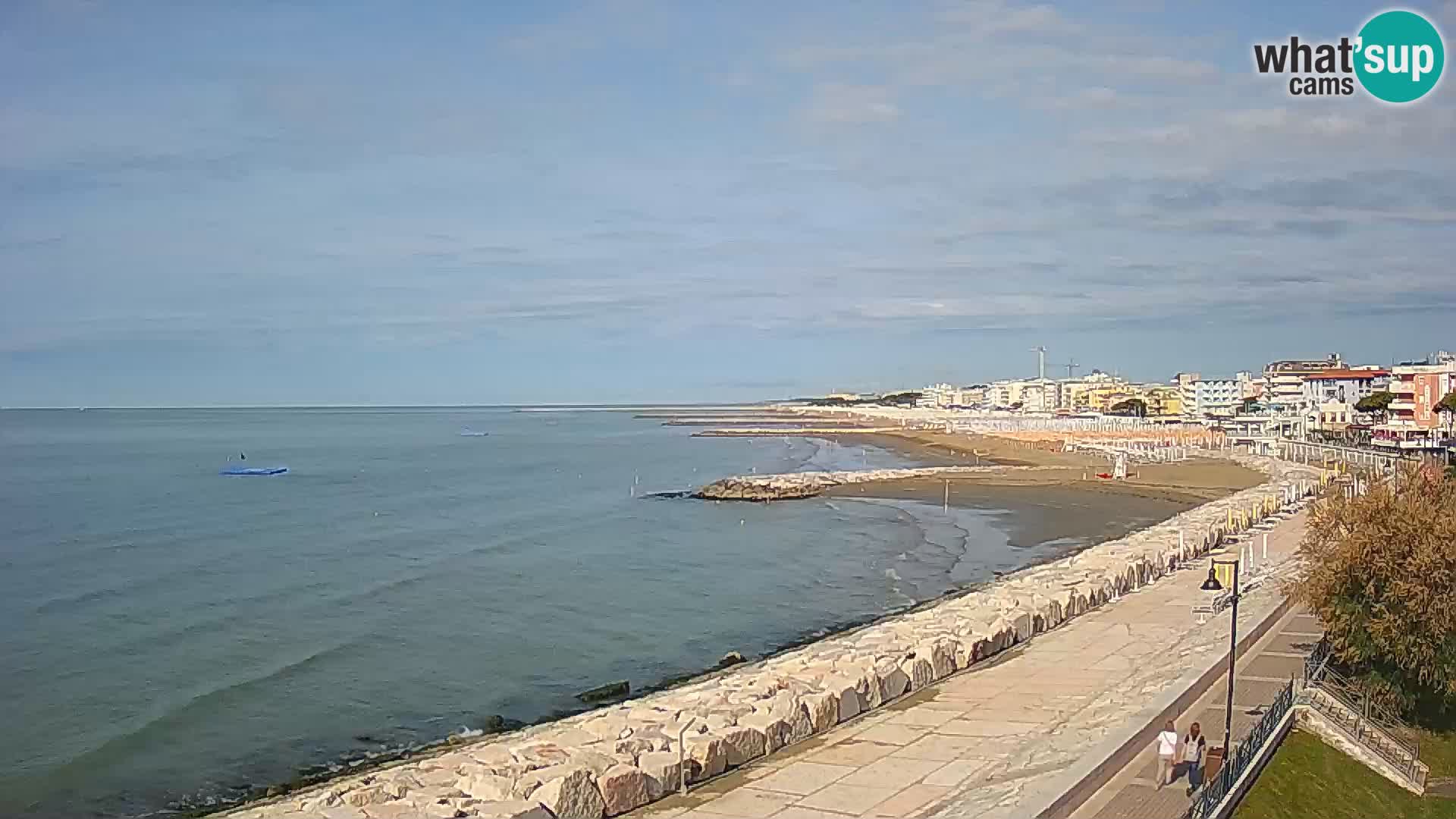 Webcam Caorle Ponente – View from Marinai di Caorle