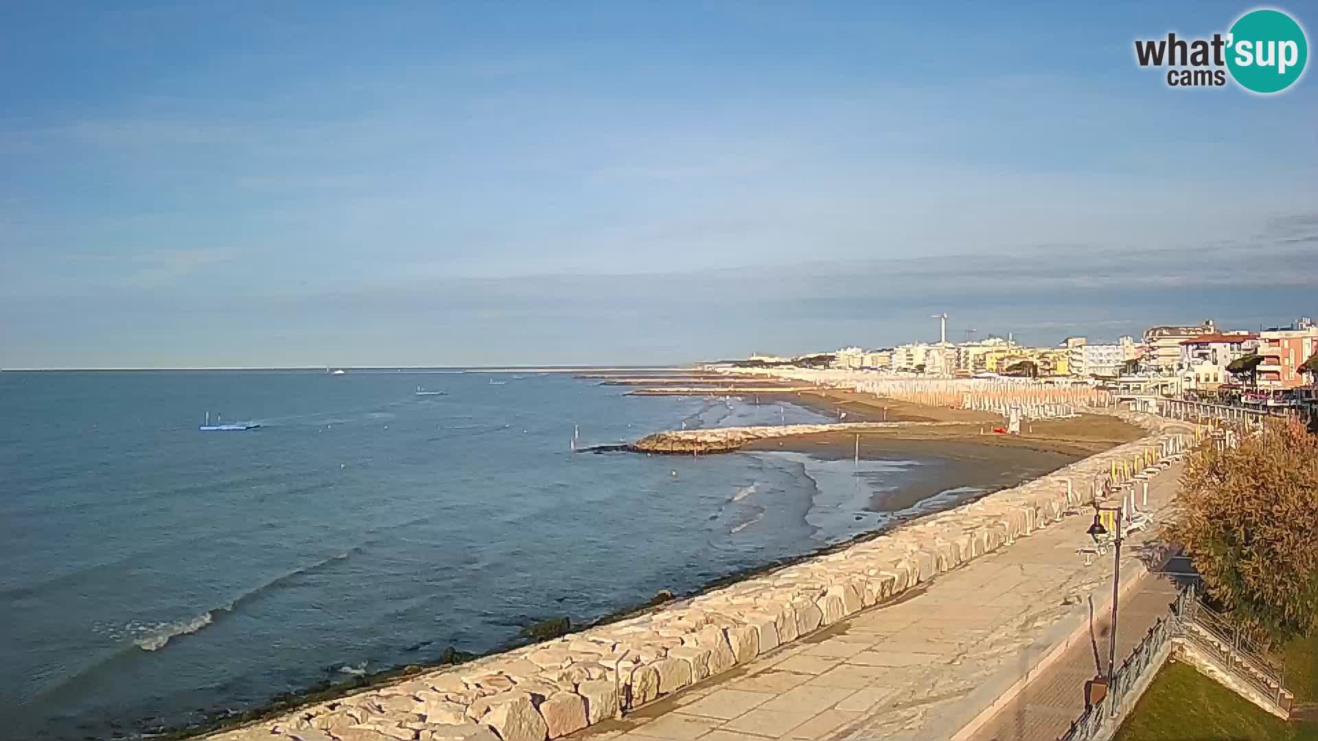 Kamera Caorle Ponente – Pogled iz “Marinai di Caorle”