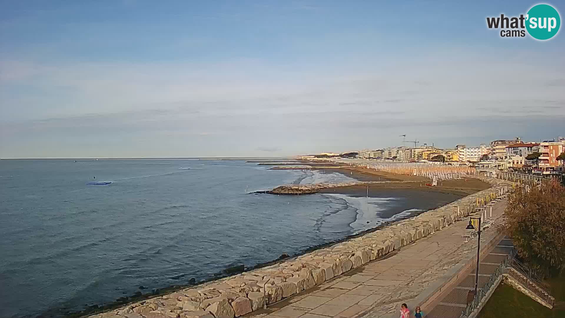 Webcam Caorle Ponente – View from Marinai di Caorle