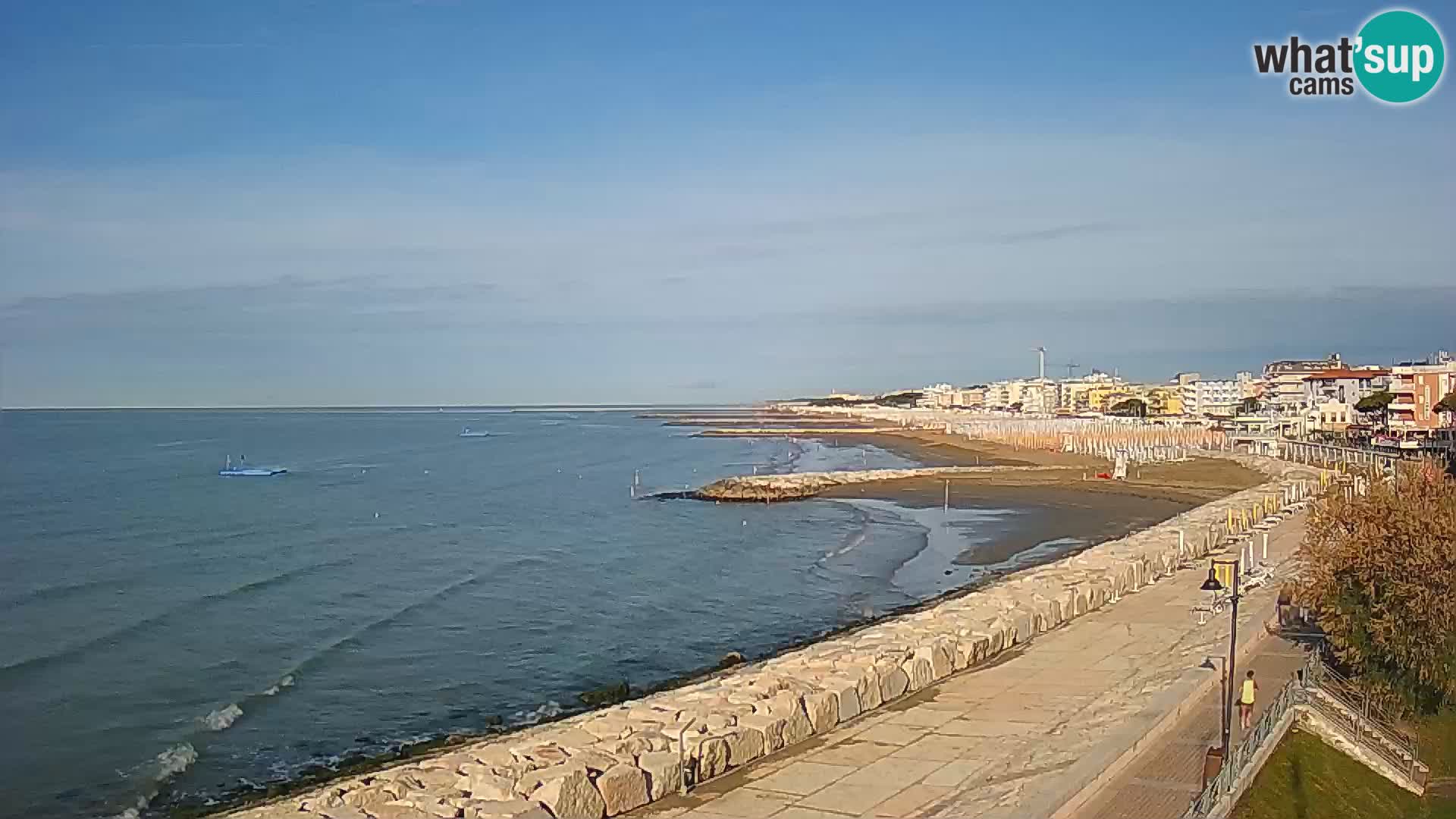 Webcam Caorle Ponente – View from Marinai di Caorle