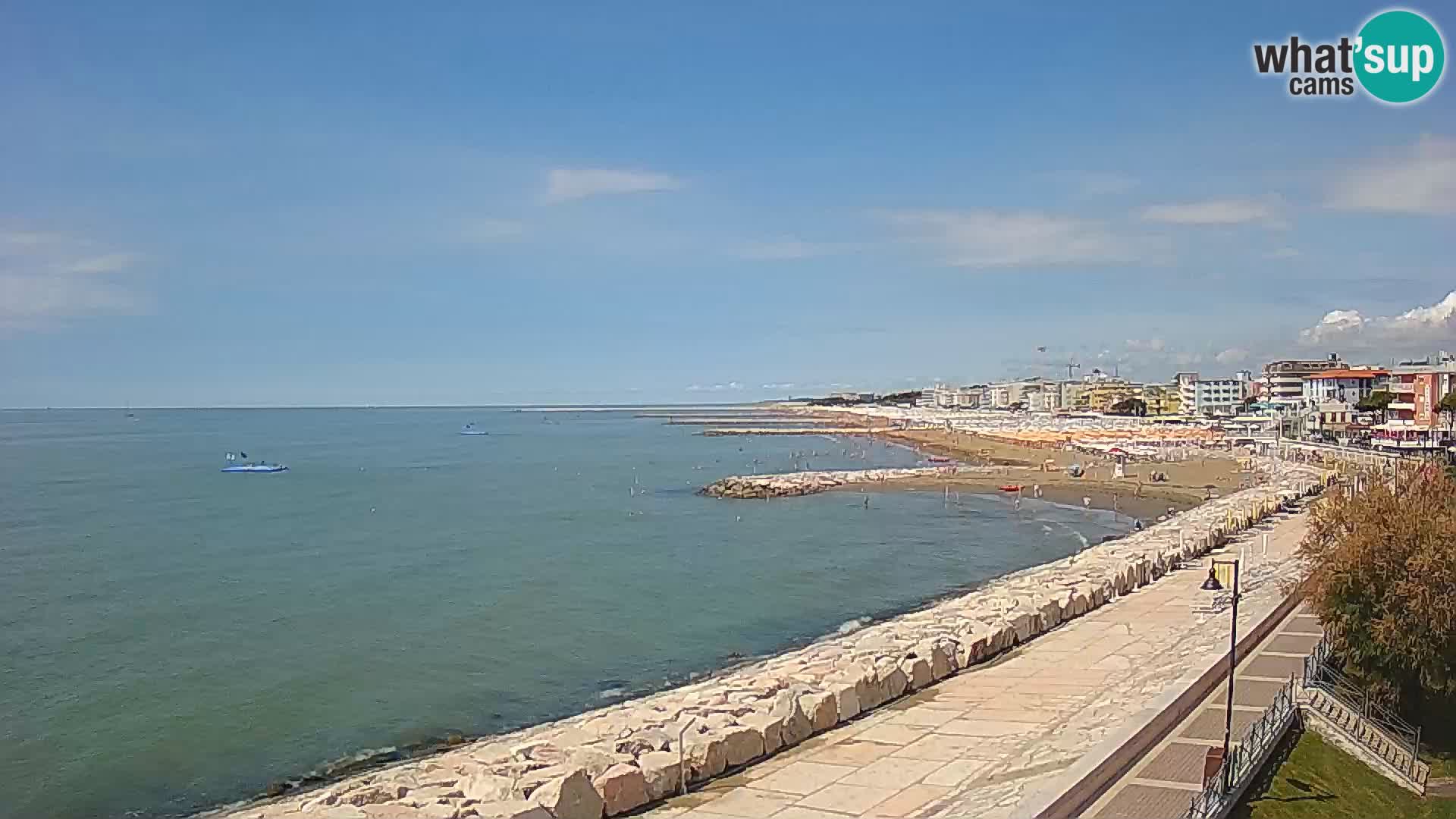 Webcam Caorle Ponente – panorama dall’ASS. Marinai di Caorle