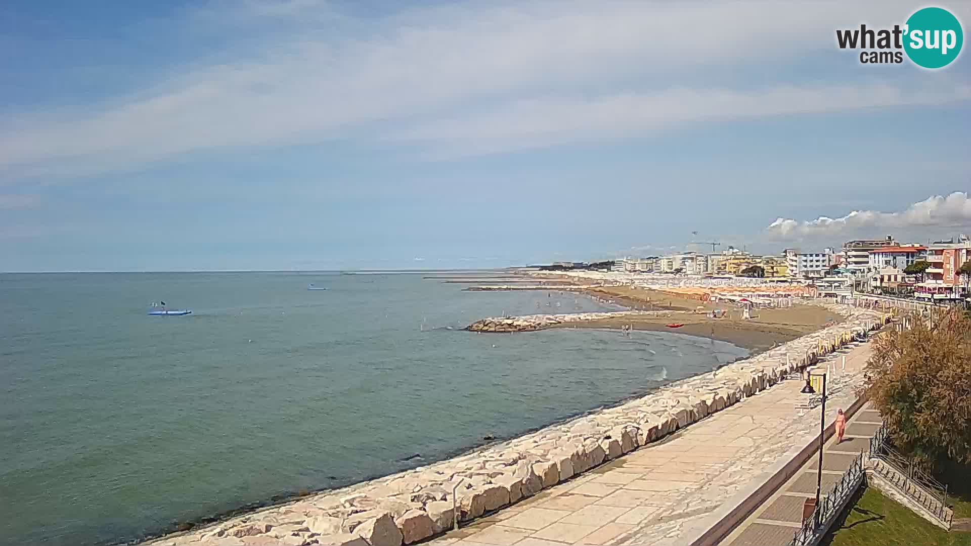 Kamera Caorle Ponente – Pogled iz “Marinai di Caorle”
