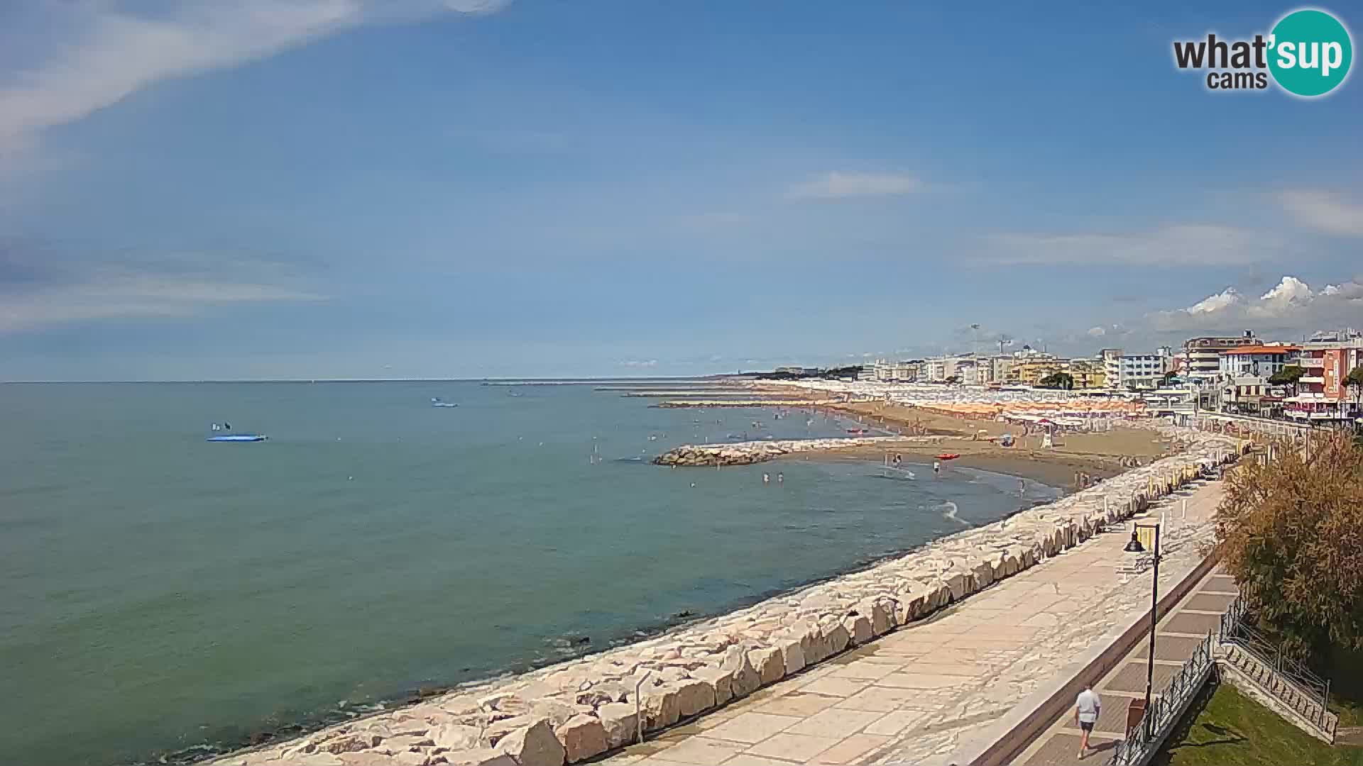 Webcam Caorle Ponente – panorama dall’ASS. Marinai di Caorle