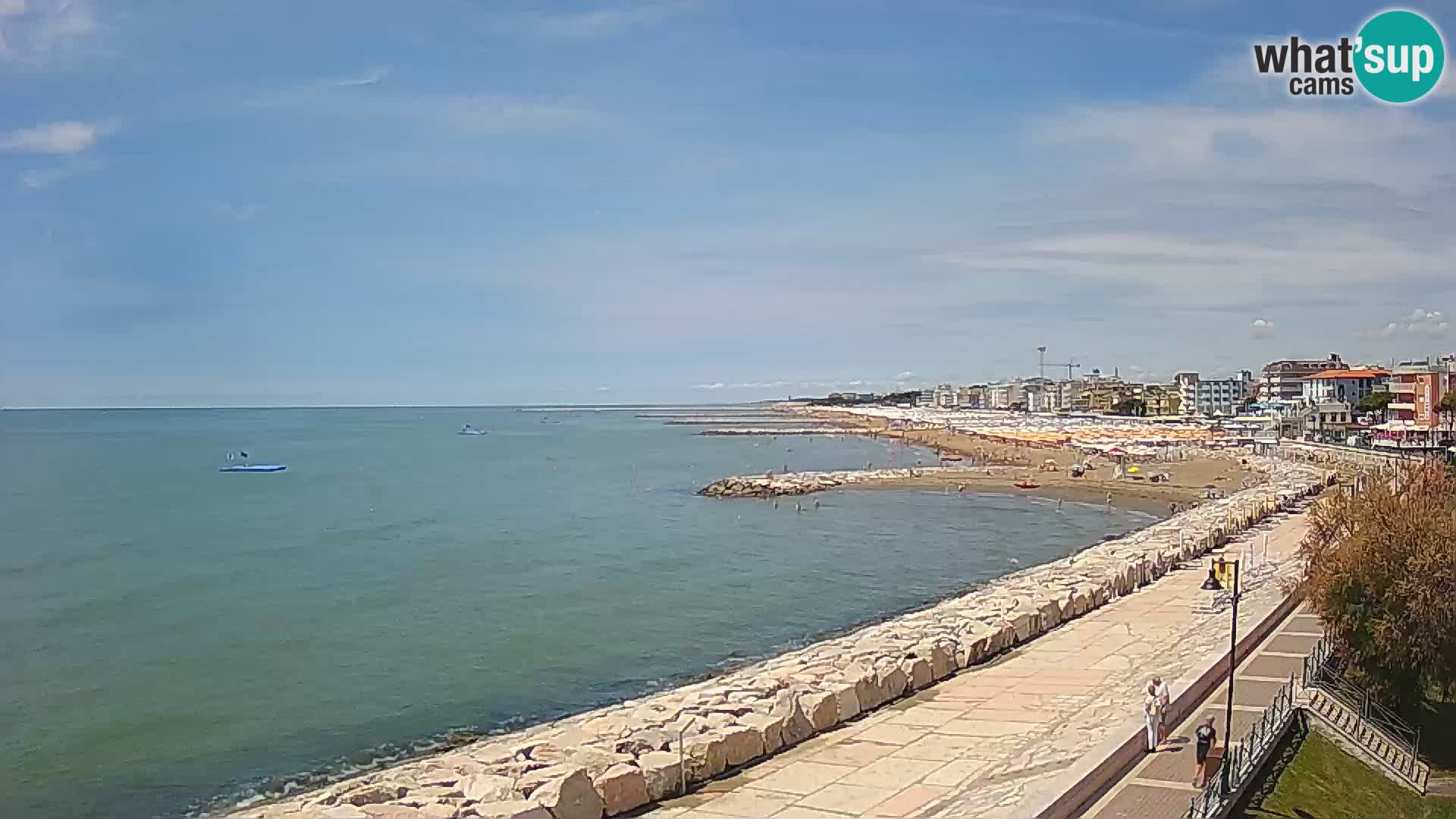 Webcam Caorle Ponente – panorama dall’ASS. Marinai di Caorle