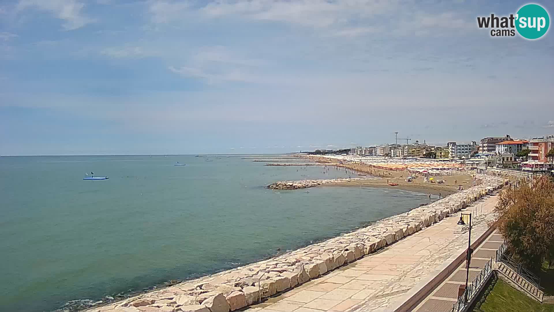 Webcam Caorle Ponente – panorama dall’ASS. Marinai di Caorle