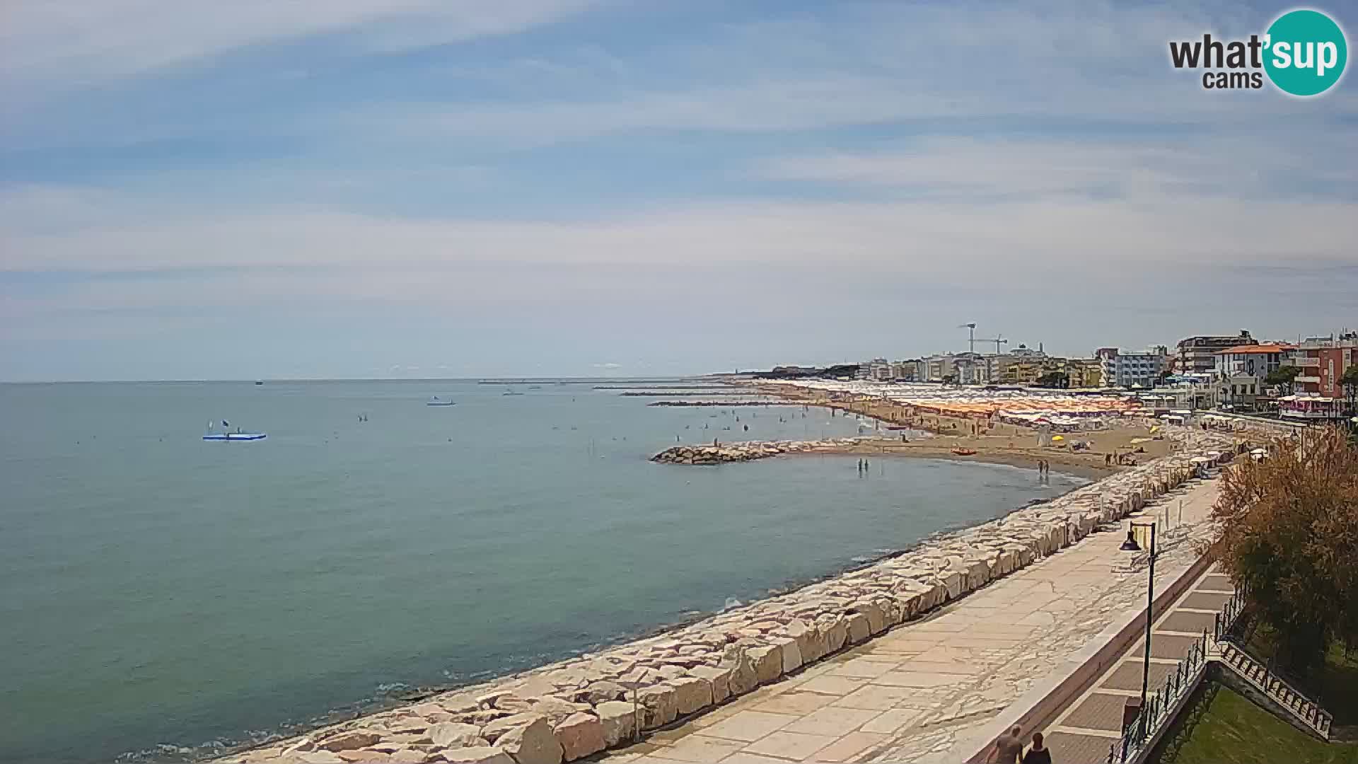 Webcam Caorle Ponente – panorama dall’ASS. Marinai di Caorle