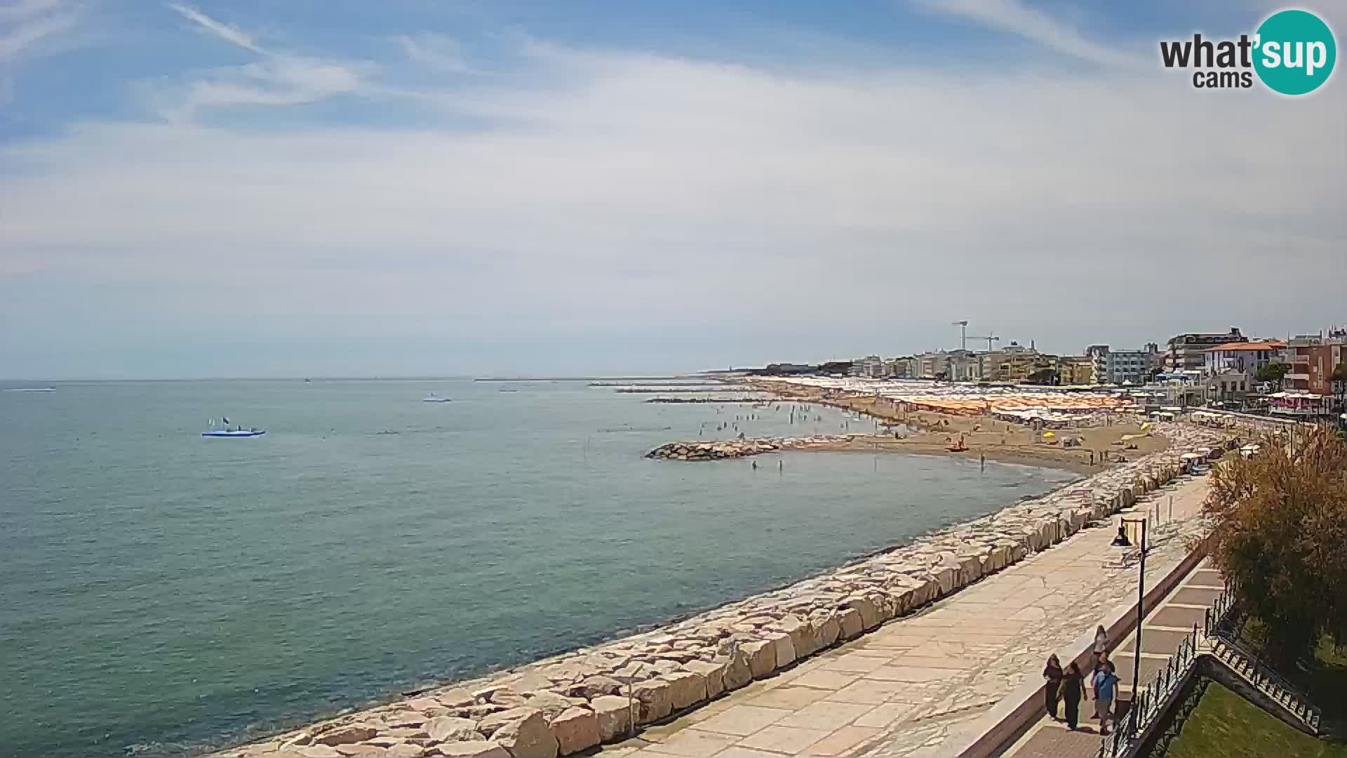 Webcam Caorle Ponente – Vista desde Marinai di Caorle