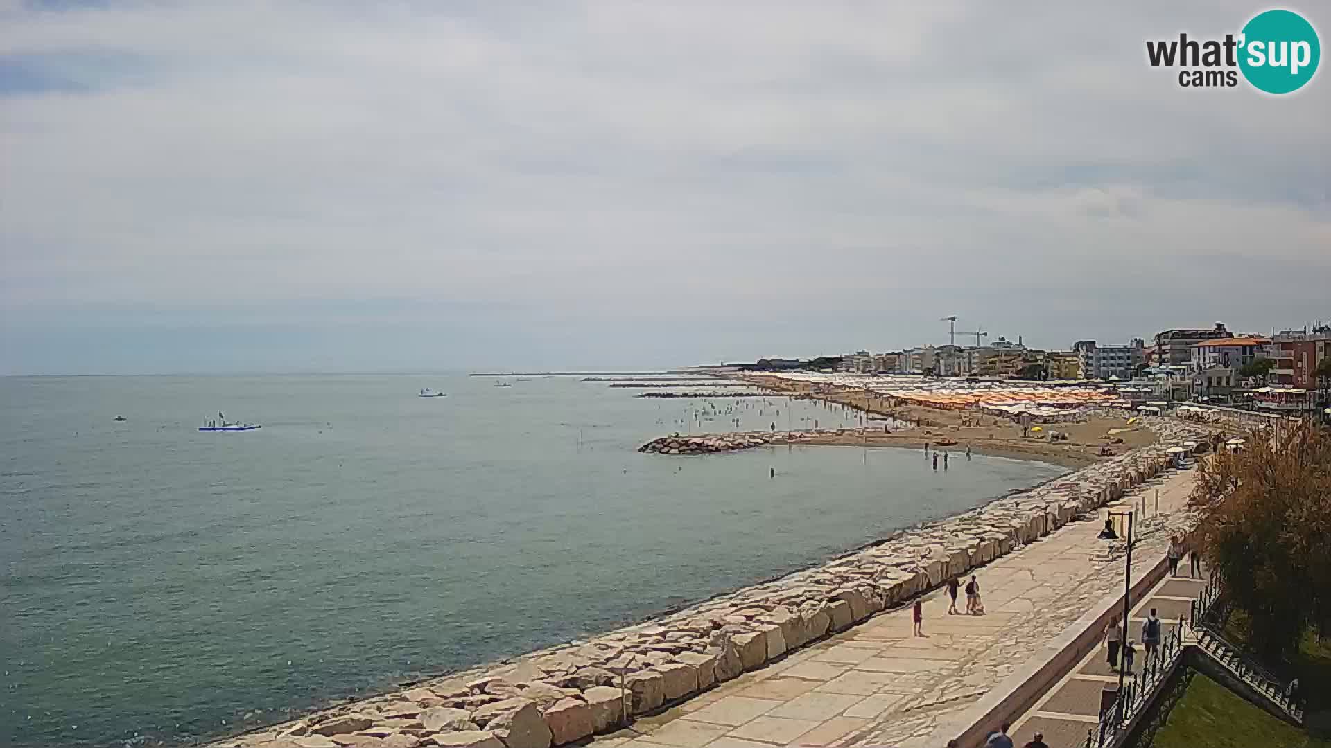 Kamera Caorle Ponente – Pogled iz “Marinai di Caorle”