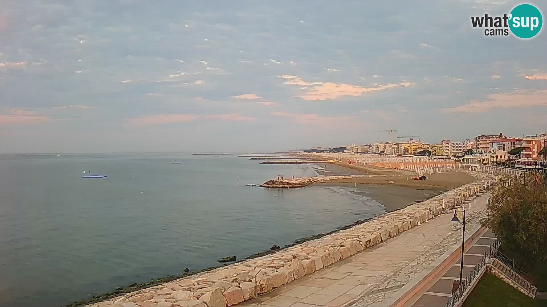 Webcam Caorle Ponente – View from Marinai di Caorle