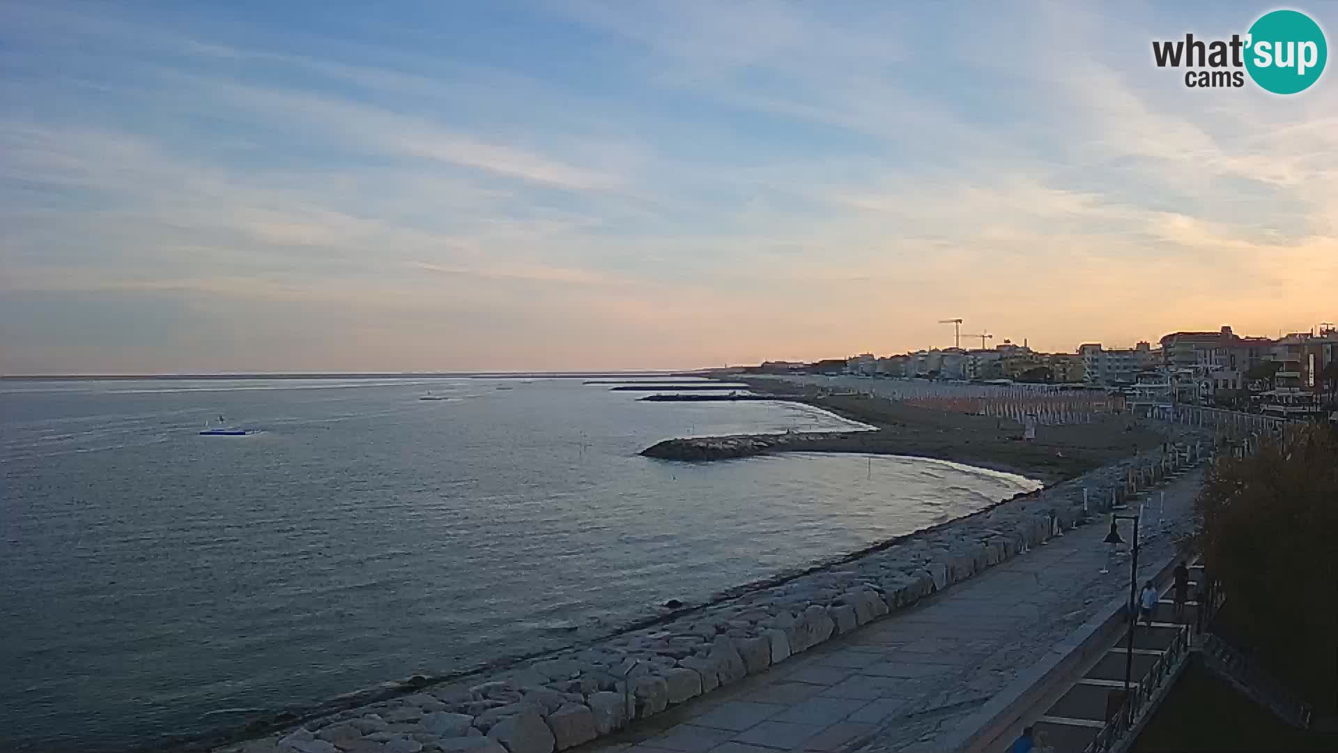 Webcam Caorle Ponente – View from Marinai di Caorle