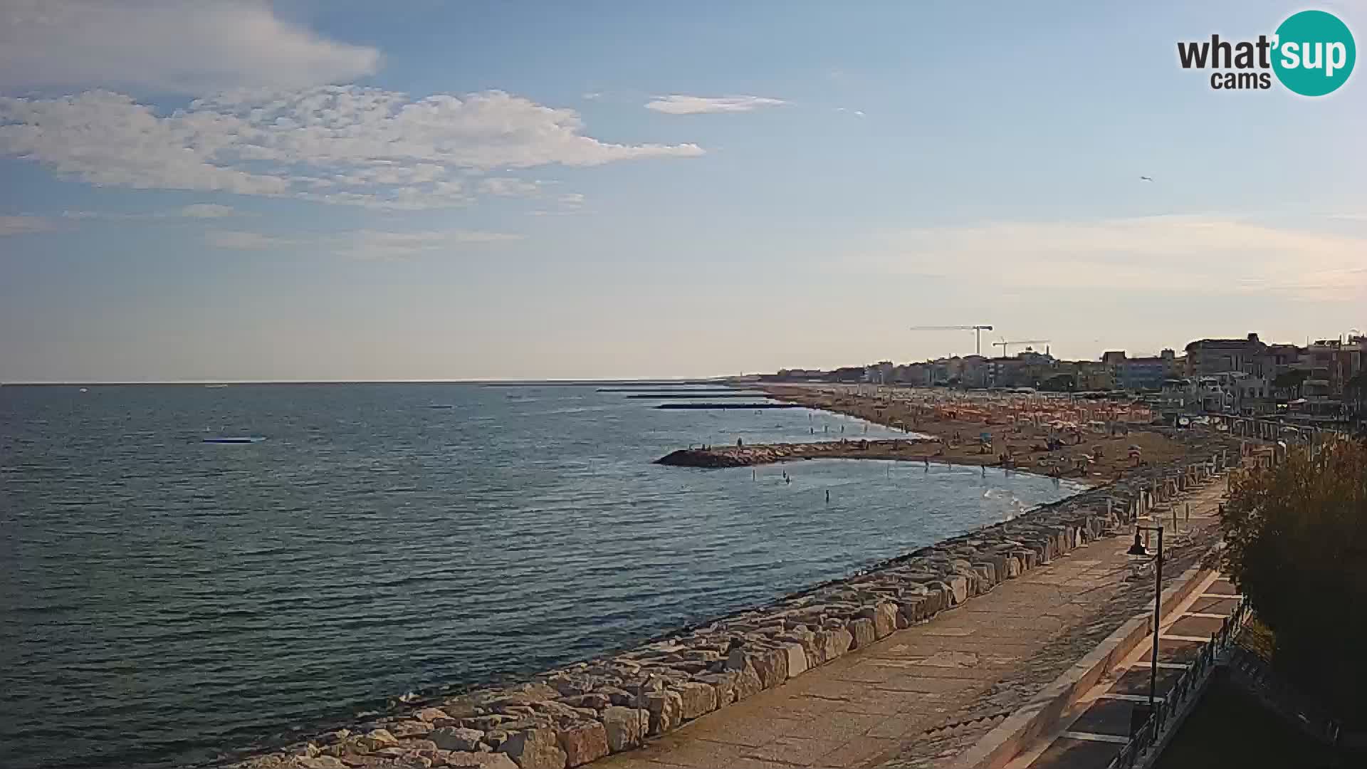 Kamera Caorle Ponente – Pogled iz “Marinai di Caorle”