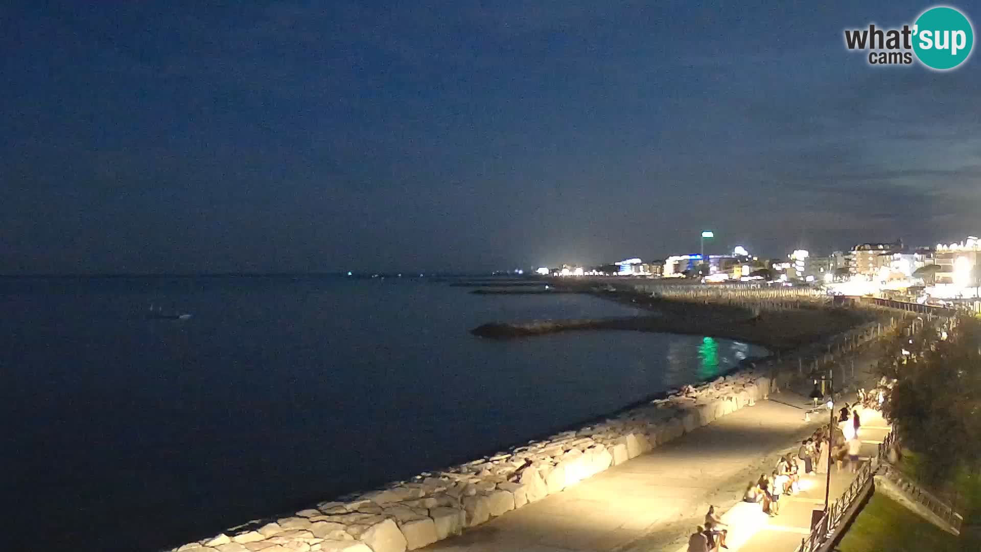 Webcam Caorle Ponente – View from Marinai di Caorle
