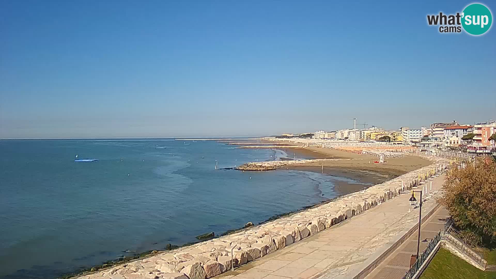 Kamera Caorle Ponente – Pogled iz “Marinai di Caorle”