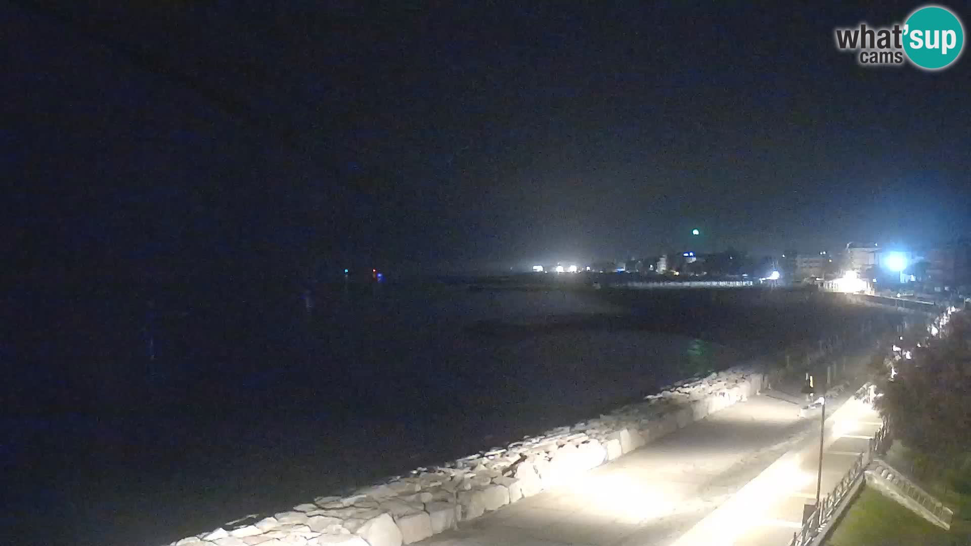 Webcam Caorle Ponente – Vue depuis les Marinai di Caorle