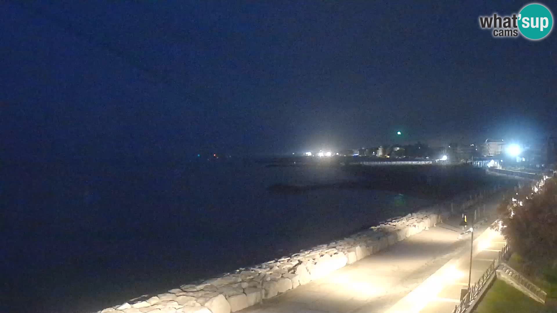 Webcam Caorle Ponente – Vue depuis les Marinai di Caorle