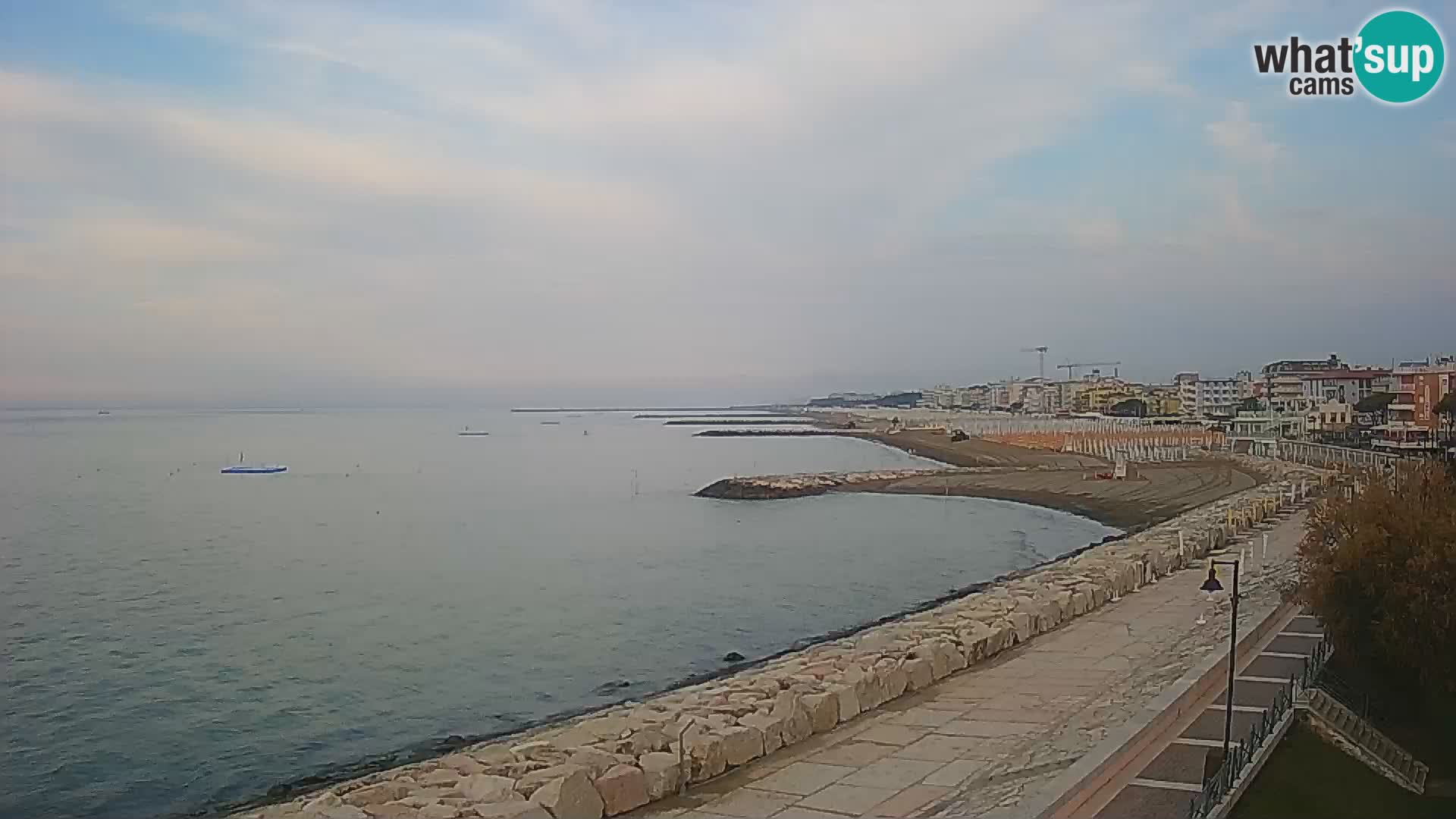 Webcam Caorle Ponente – View from Marinai di Caorle