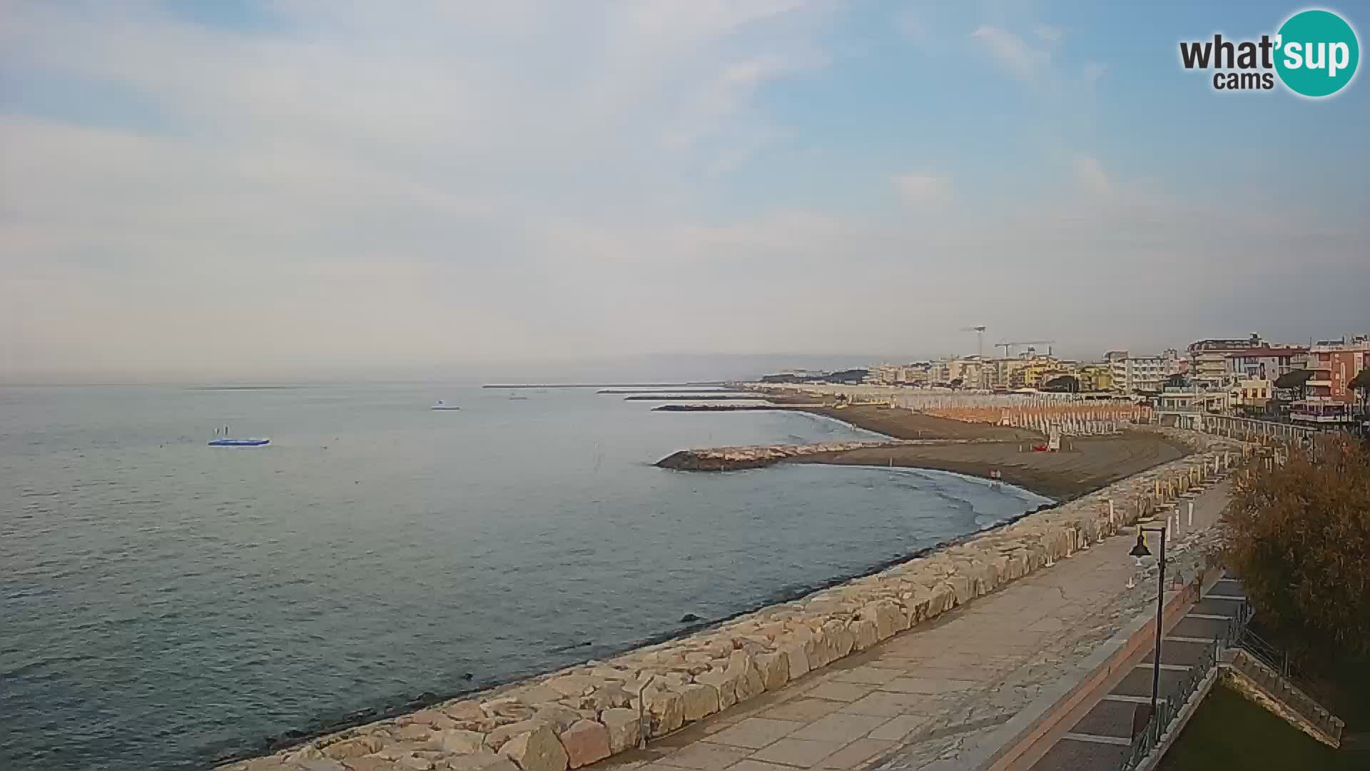 Webcam Caorle Ponente – View from Marinai di Caorle