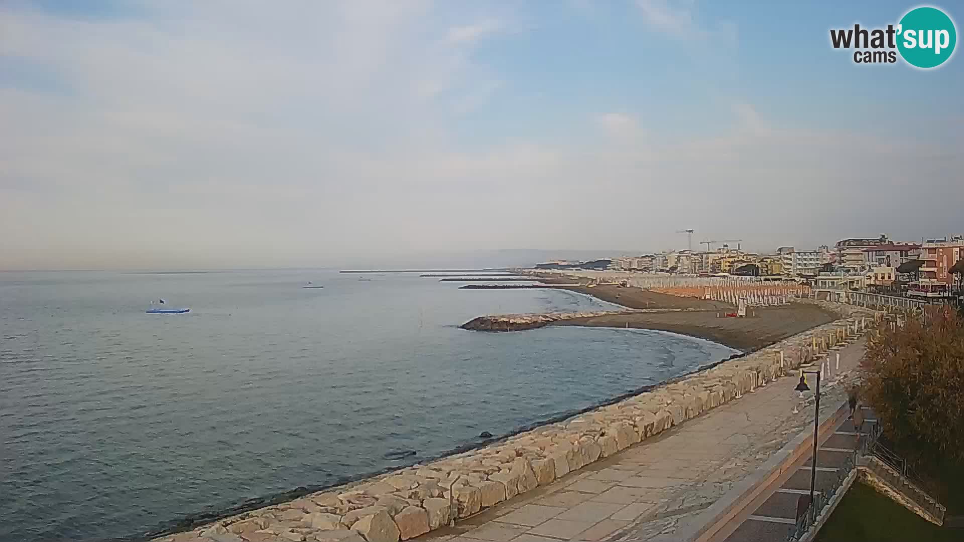 Webcam Caorle Ponente – panorama dall’ASS. Marinai di Caorle