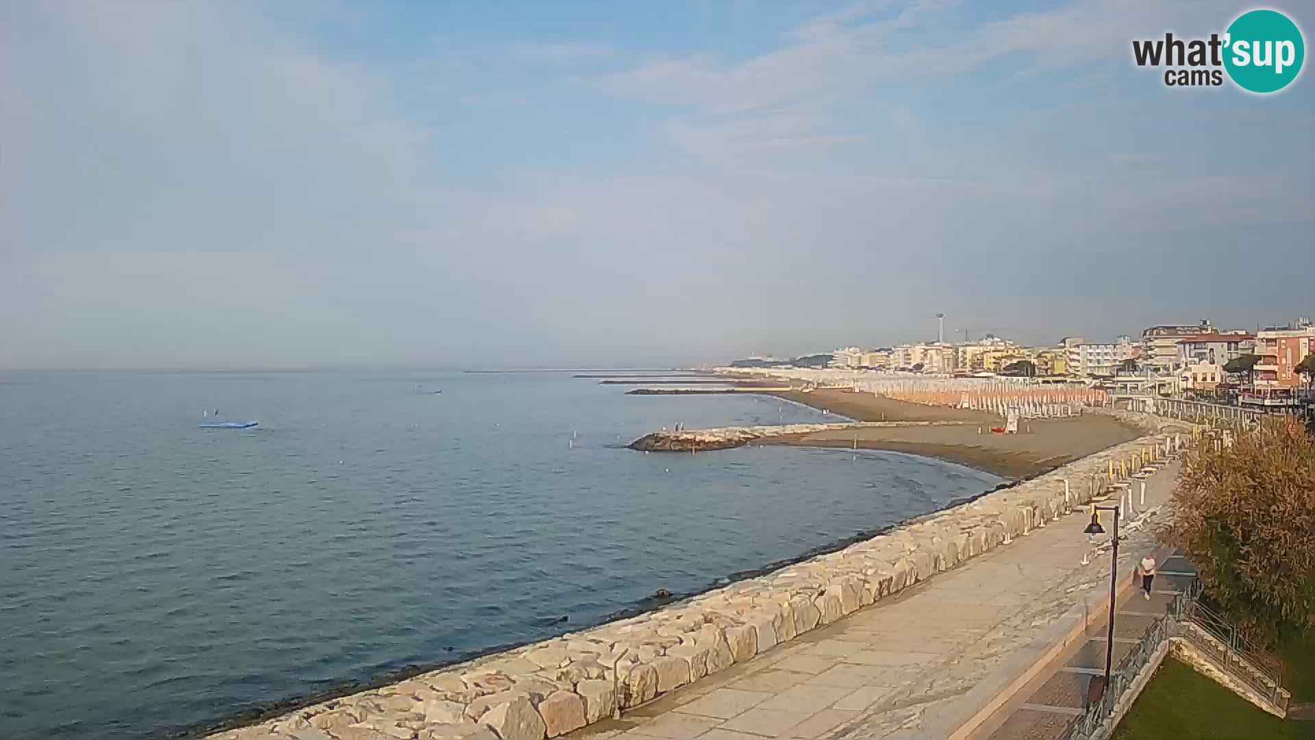 Webcam Caorle Ponente – panorama dall’ASS. Marinai di Caorle