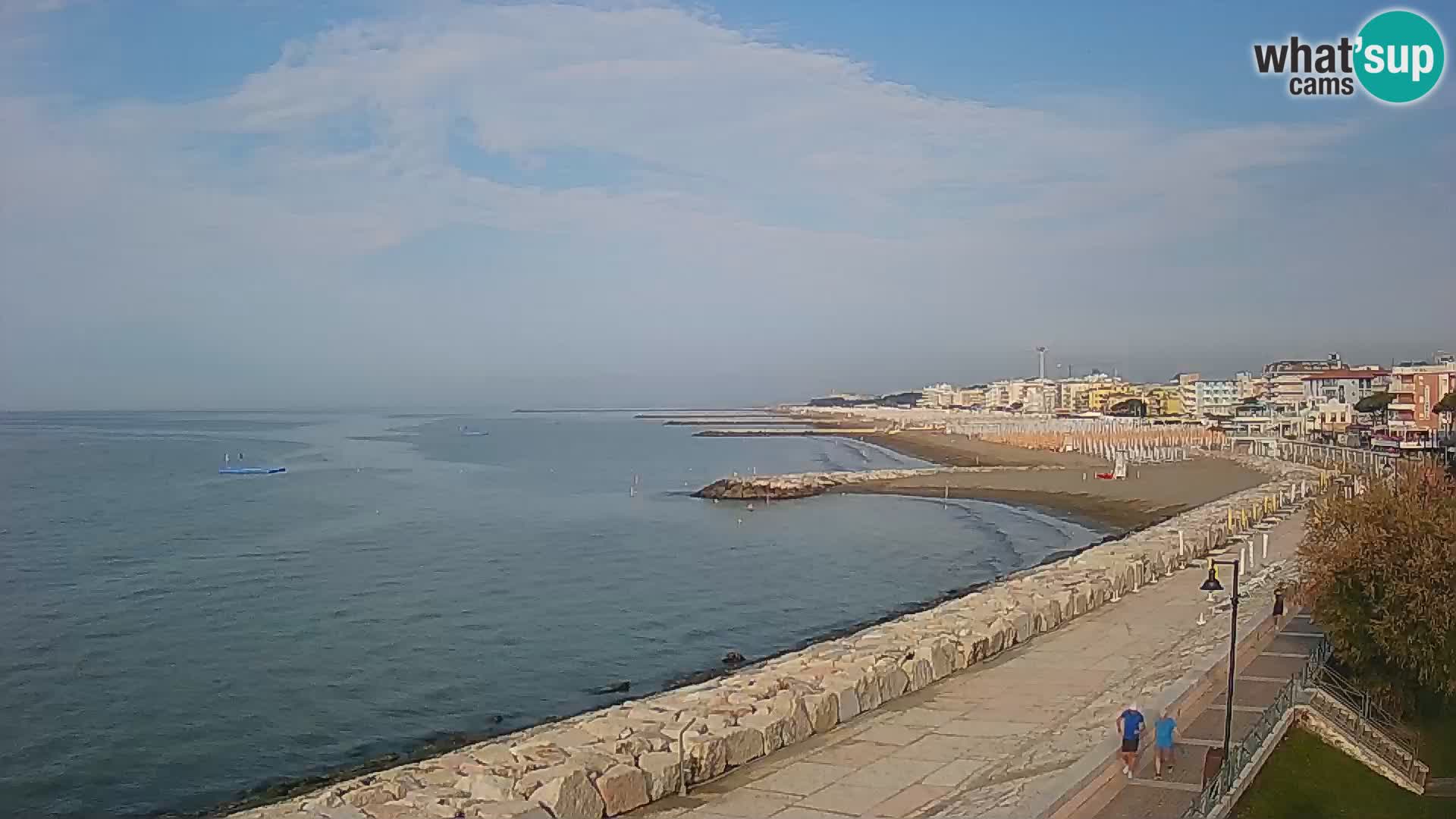 Webcam Caorle Ponente – View from Marinai di Caorle