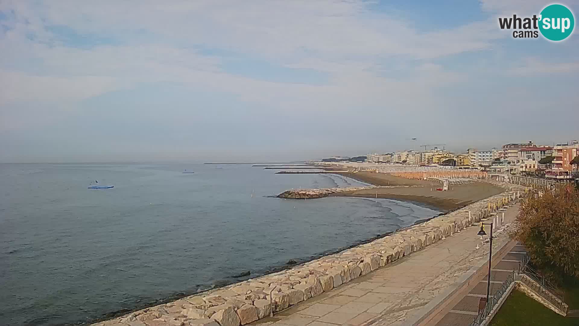 Webcam Caorle Ponente – View from Marinai di Caorle