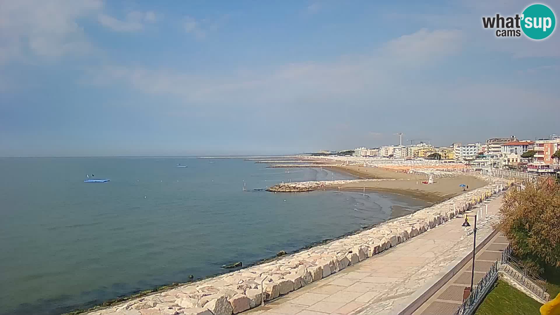 Webcam Caorle Ponente – View from Marinai di Caorle