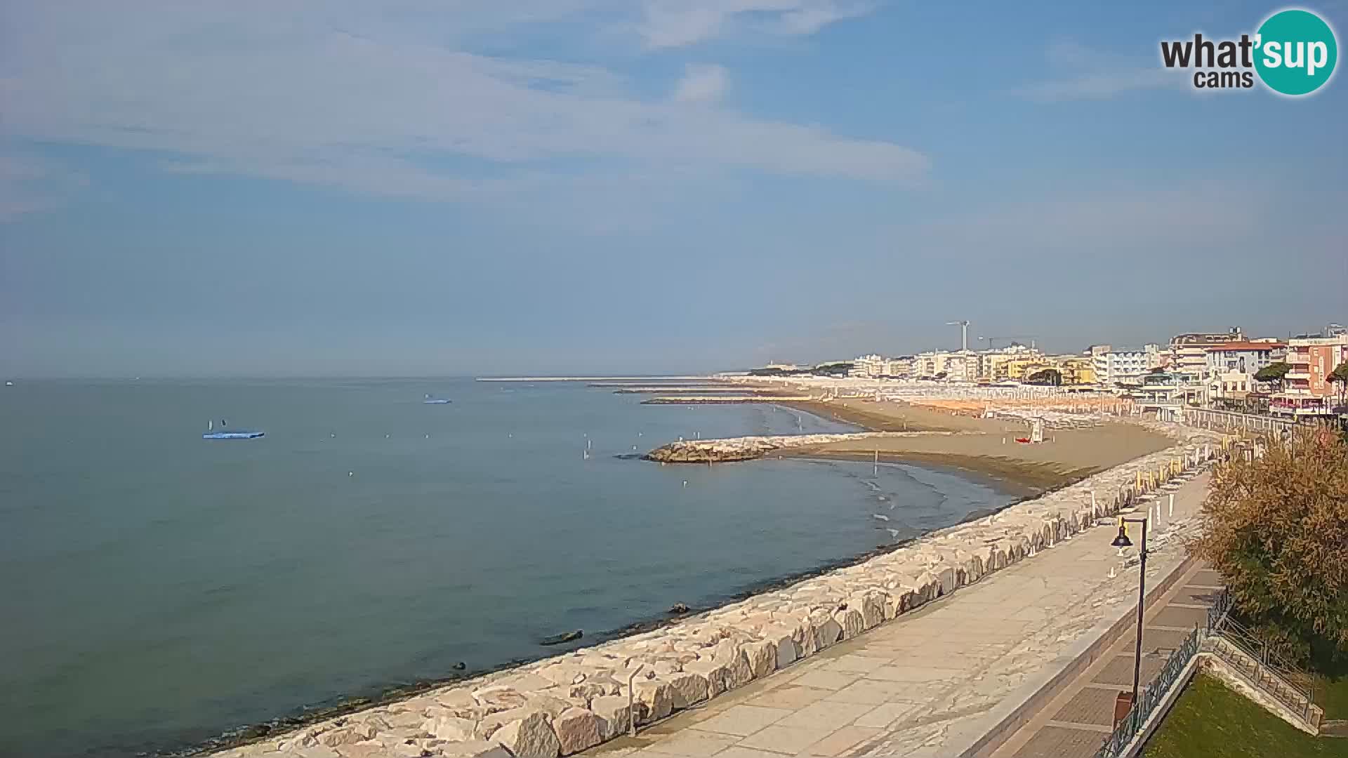 Webcam Caorle Ponente – Vista desde Marinai di Caorle
