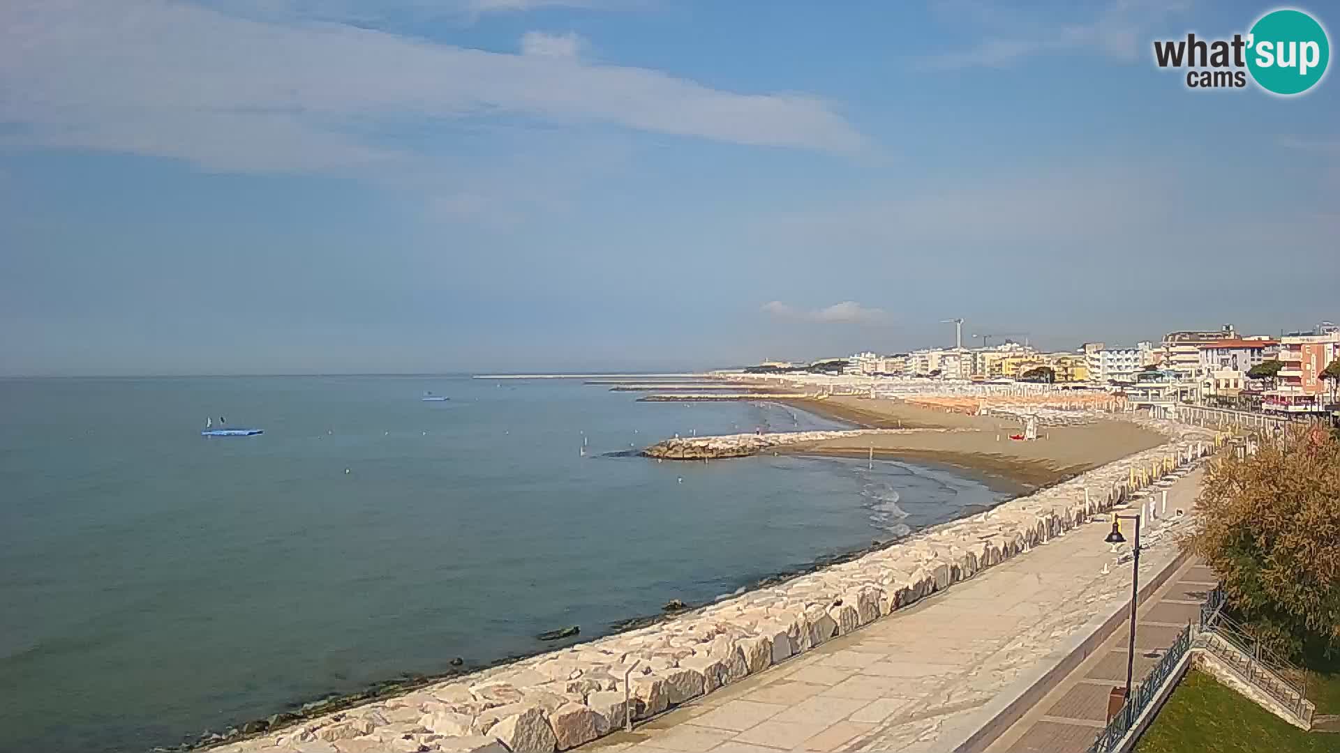Webcam Caorle Ponente – panorama dall’ASS. Marinai di Caorle