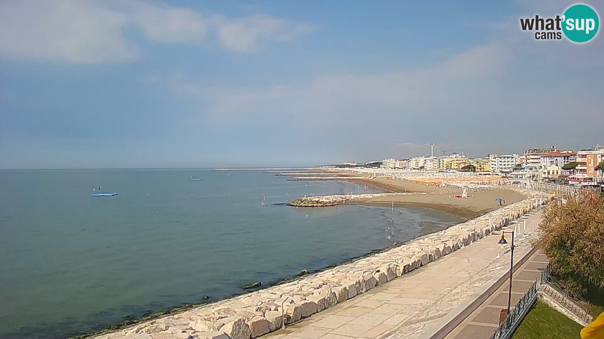 Webcam Caorle Ponente – panorama dall’ASS. Marinai di Caorle