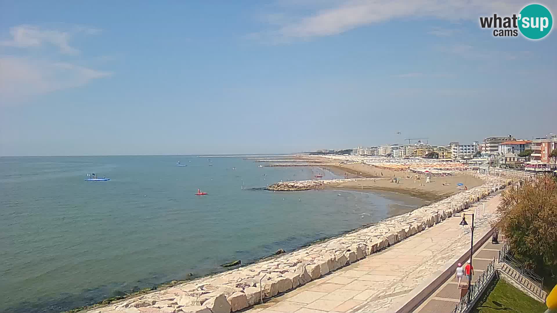 Kamera Caorle Ponente – Pogled iz “Marinai di Caorle”