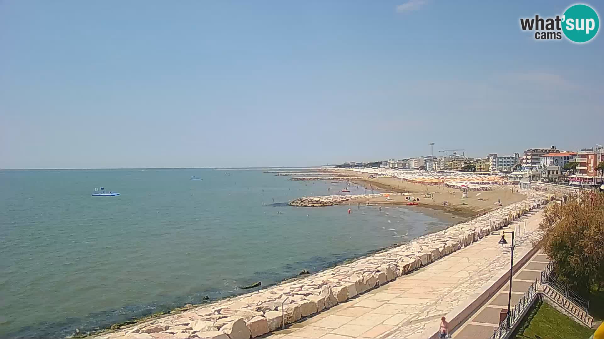 Kamera Caorle Ponente – Pogled iz “Marinai di Caorle”
