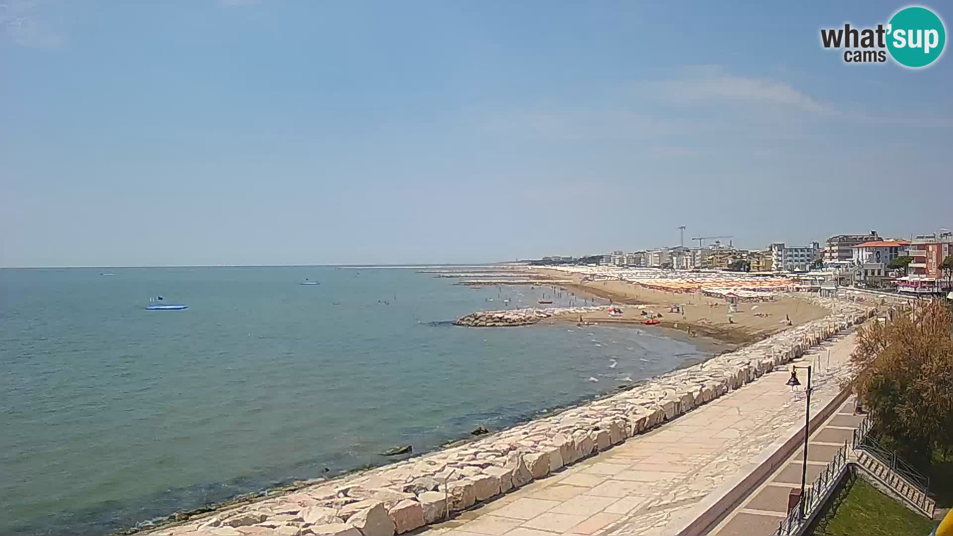 Kamera Caorle Ponente – Pogled iz “Marinai di Caorle”