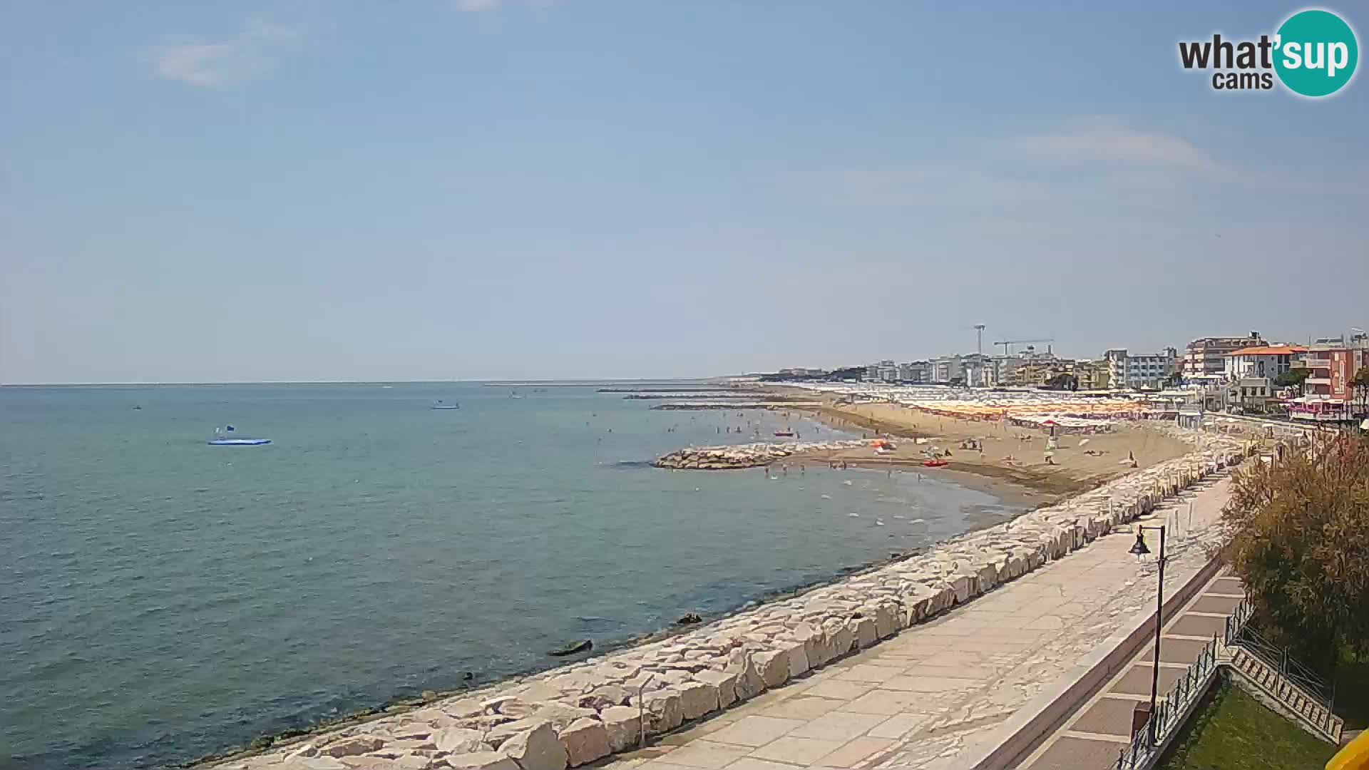 Webcam Caorle Ponente – Vista desde Marinai di Caorle