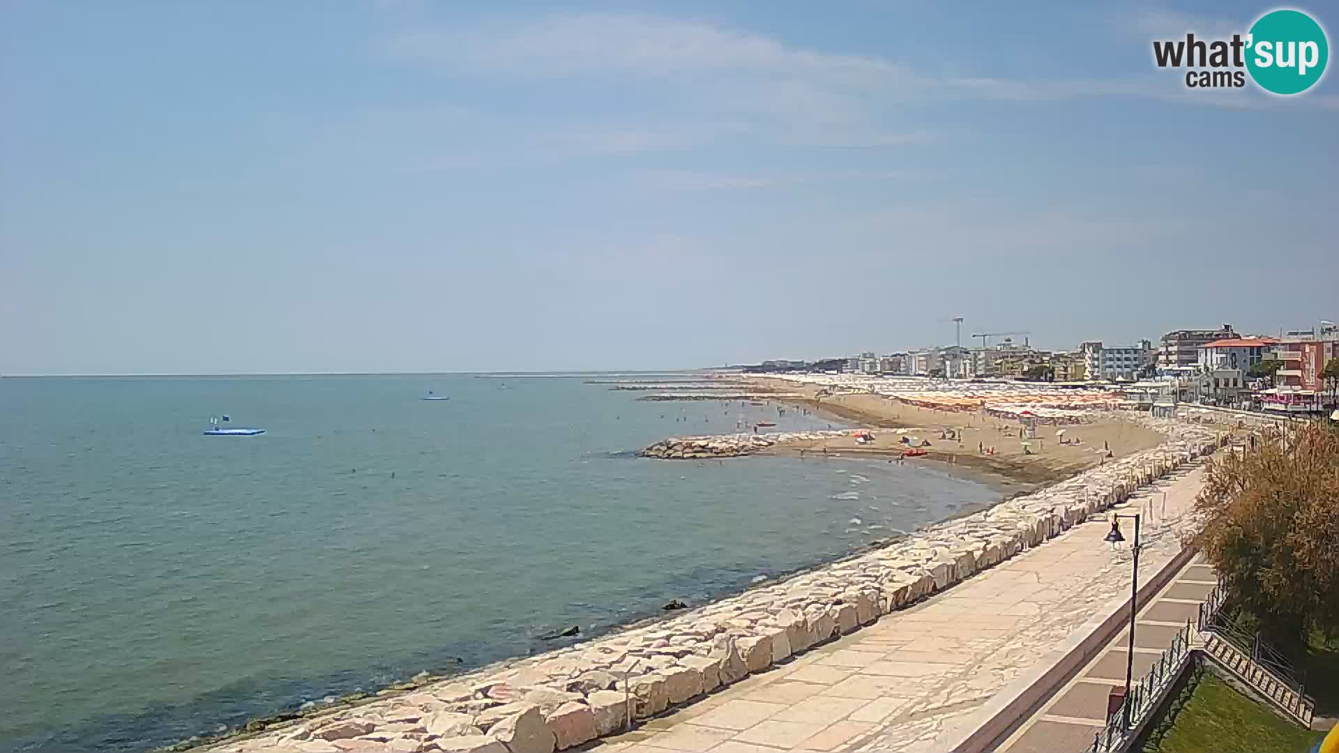 Webcam Caorle Ponente – Vista desde Marinai di Caorle
