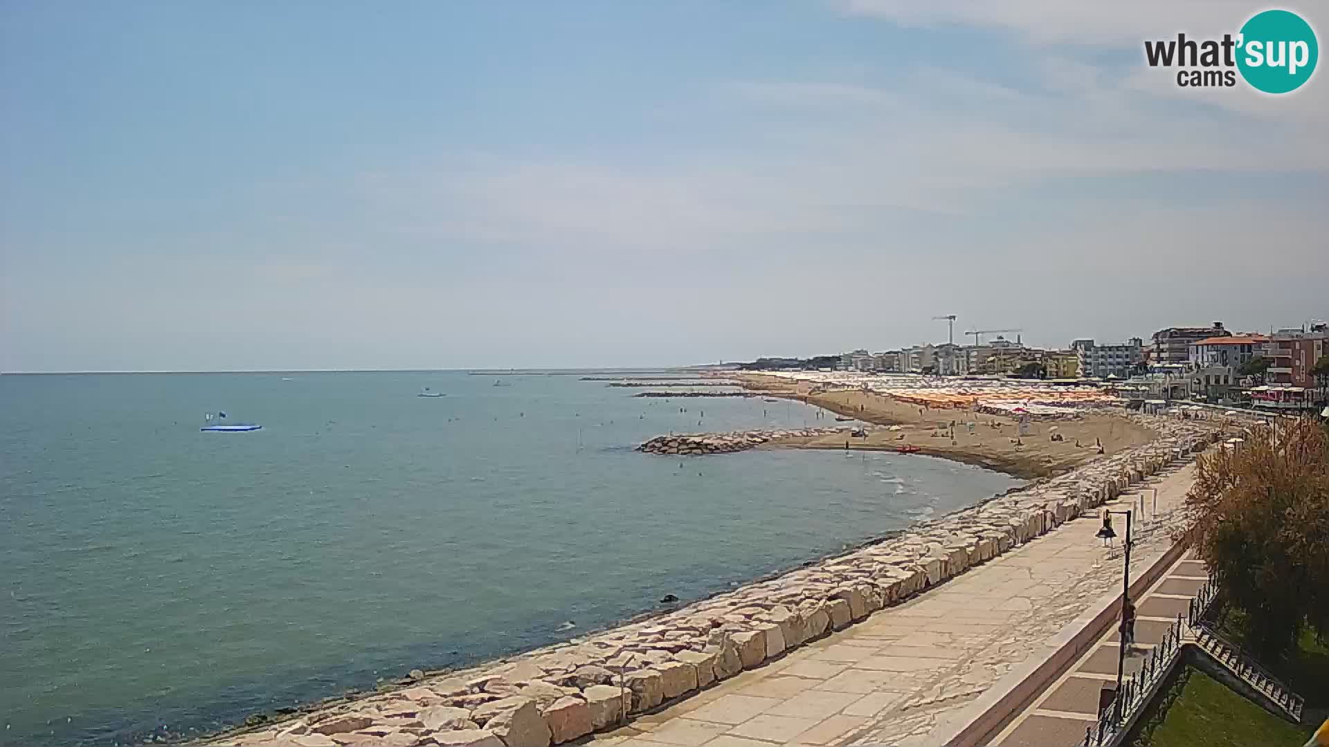 Webcam Caorle Ponente – View from Marinai di Caorle