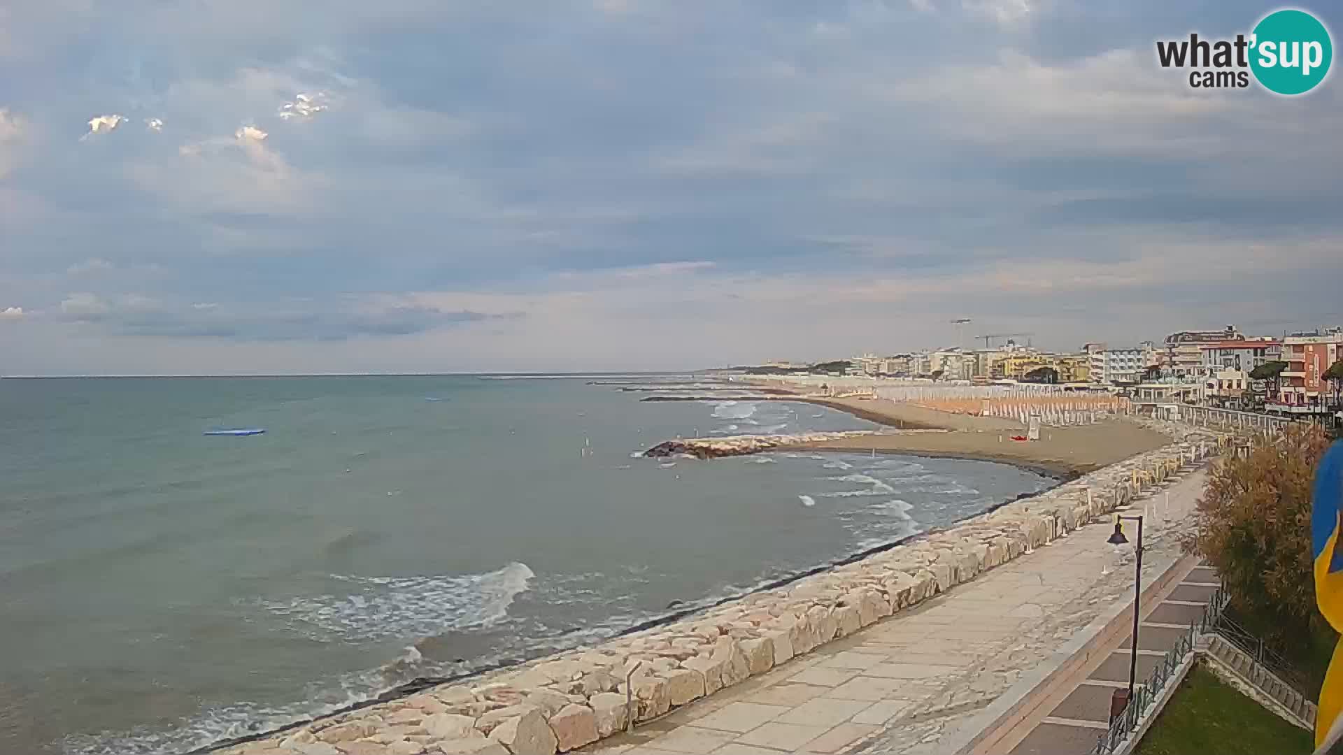 Webcam Caorle Ponente – panorama dall’ASS. Marinai di Caorle