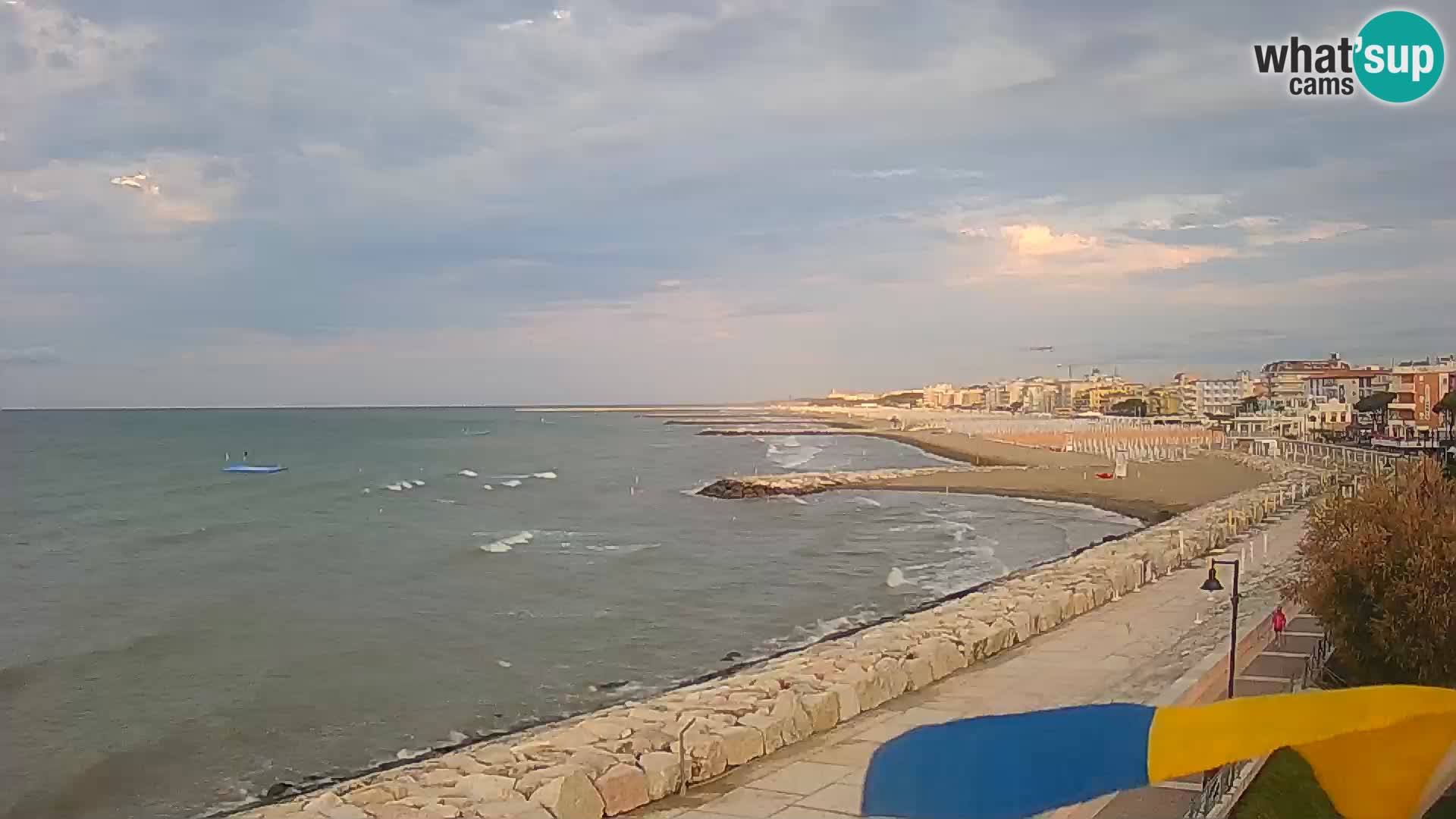 Webcam Caorle Ponente – panorama dall’ASS. Marinai di Caorle