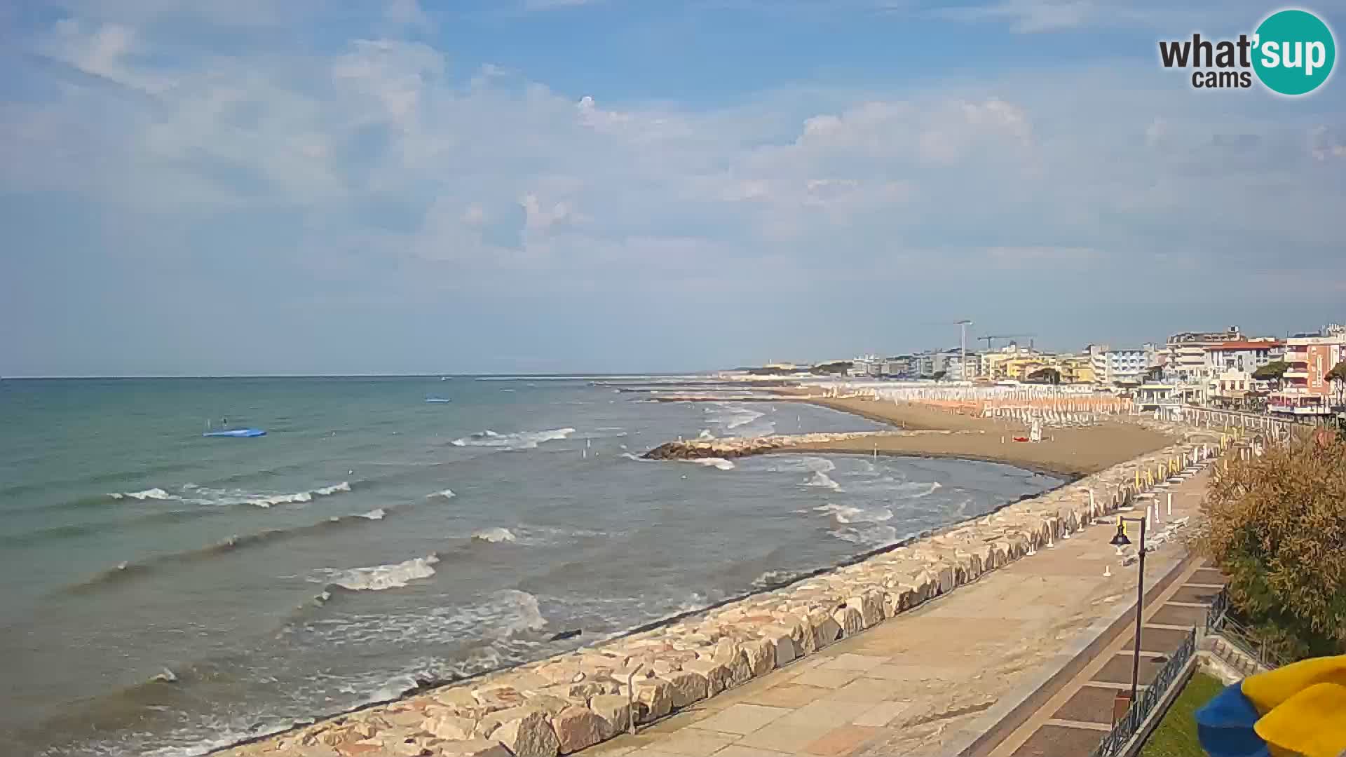 Webcam Caorle Ponente – panorama dall’ASS. Marinai di Caorle