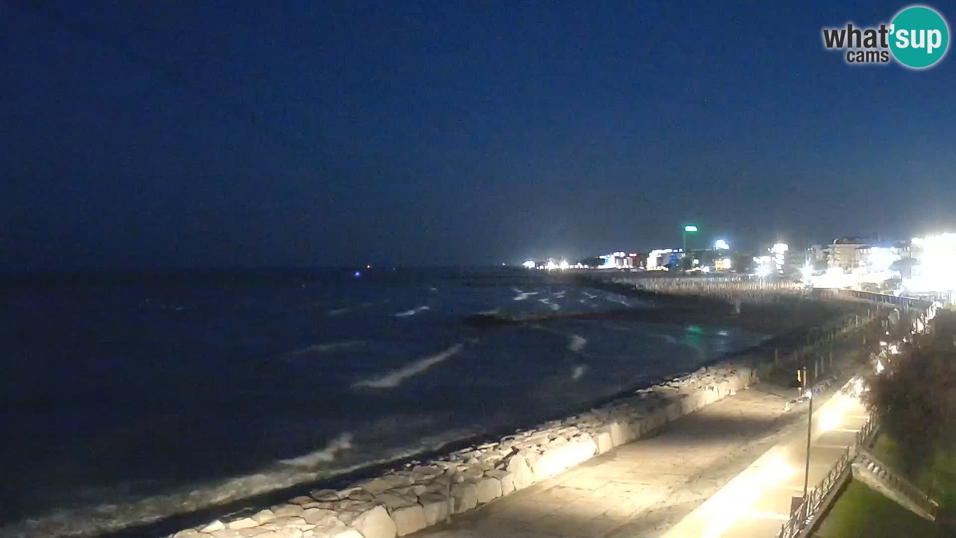 Webcam Caorle Ponente – View from Marinai di Caorle