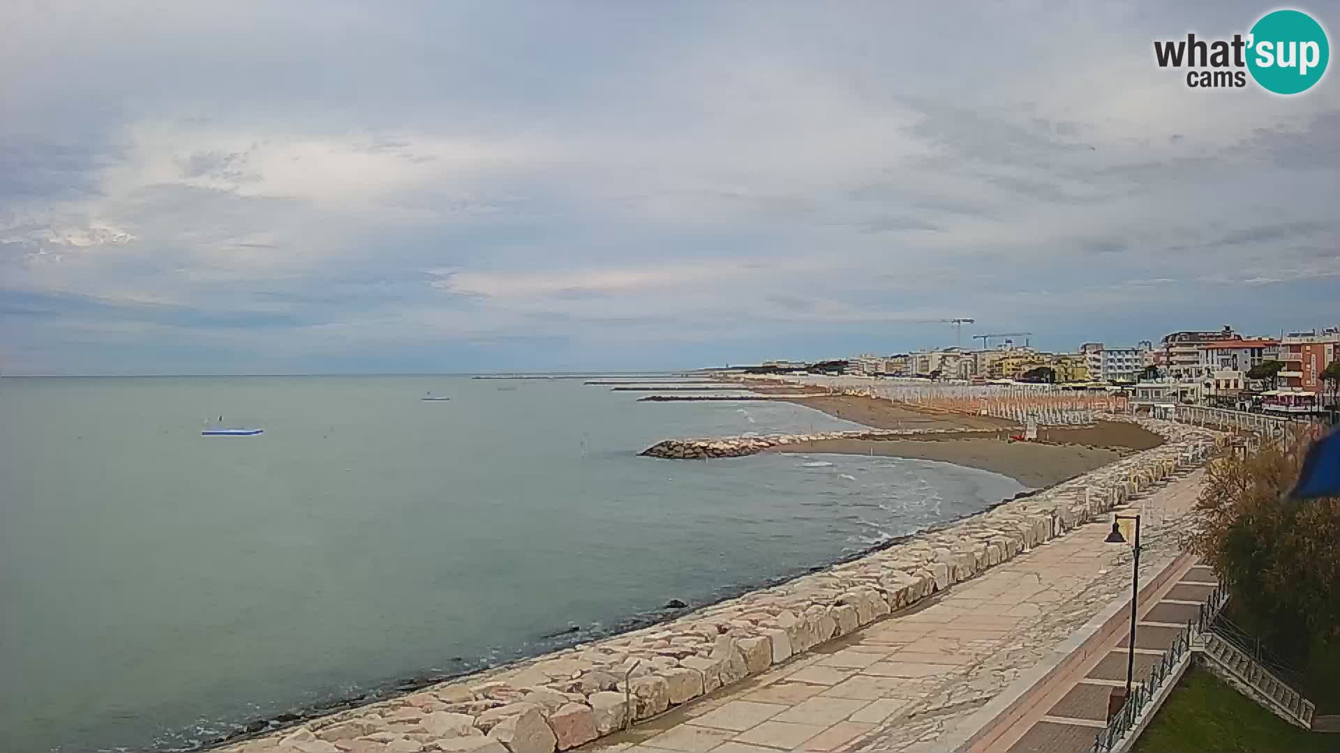 Webcam Caorle Ponente – Vista desde Marinai di Caorle